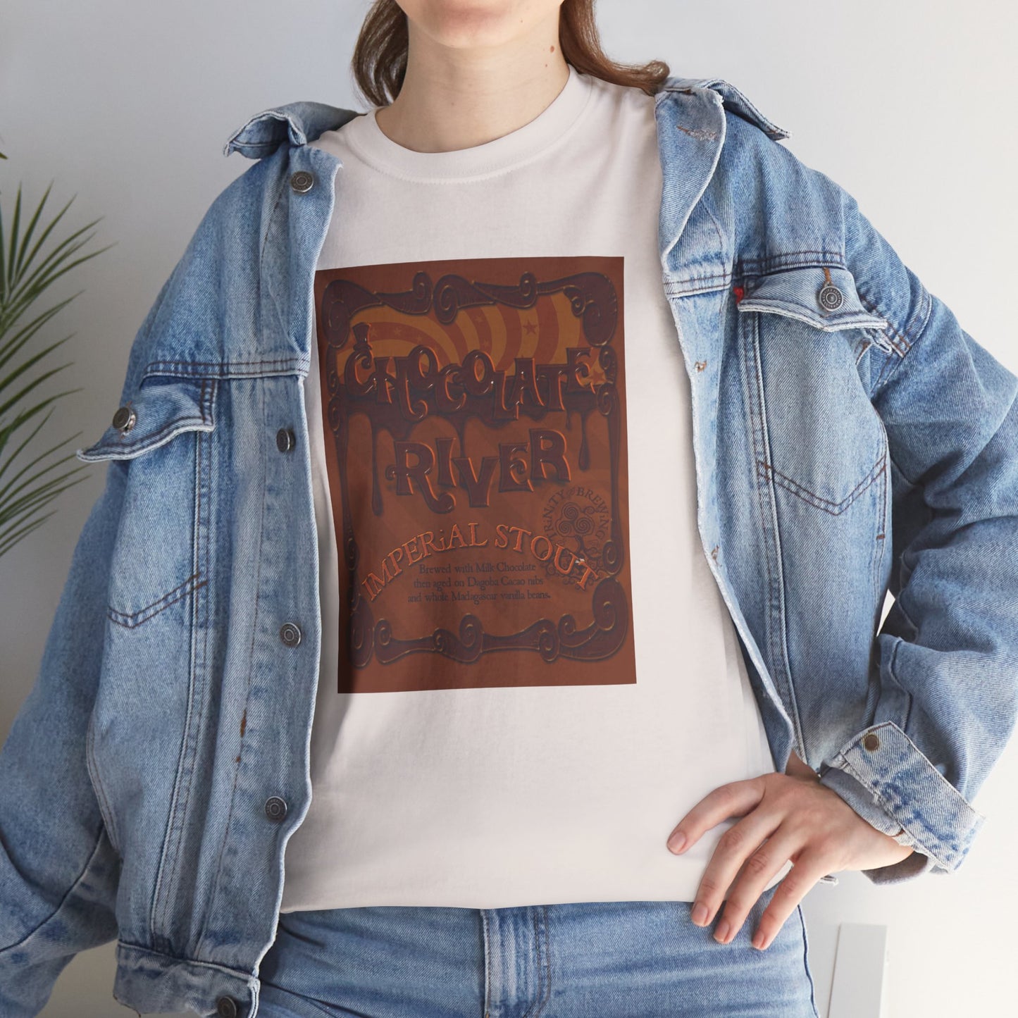 TRiNiTY Chocolate River - Unisex Heavy Cotton Tee