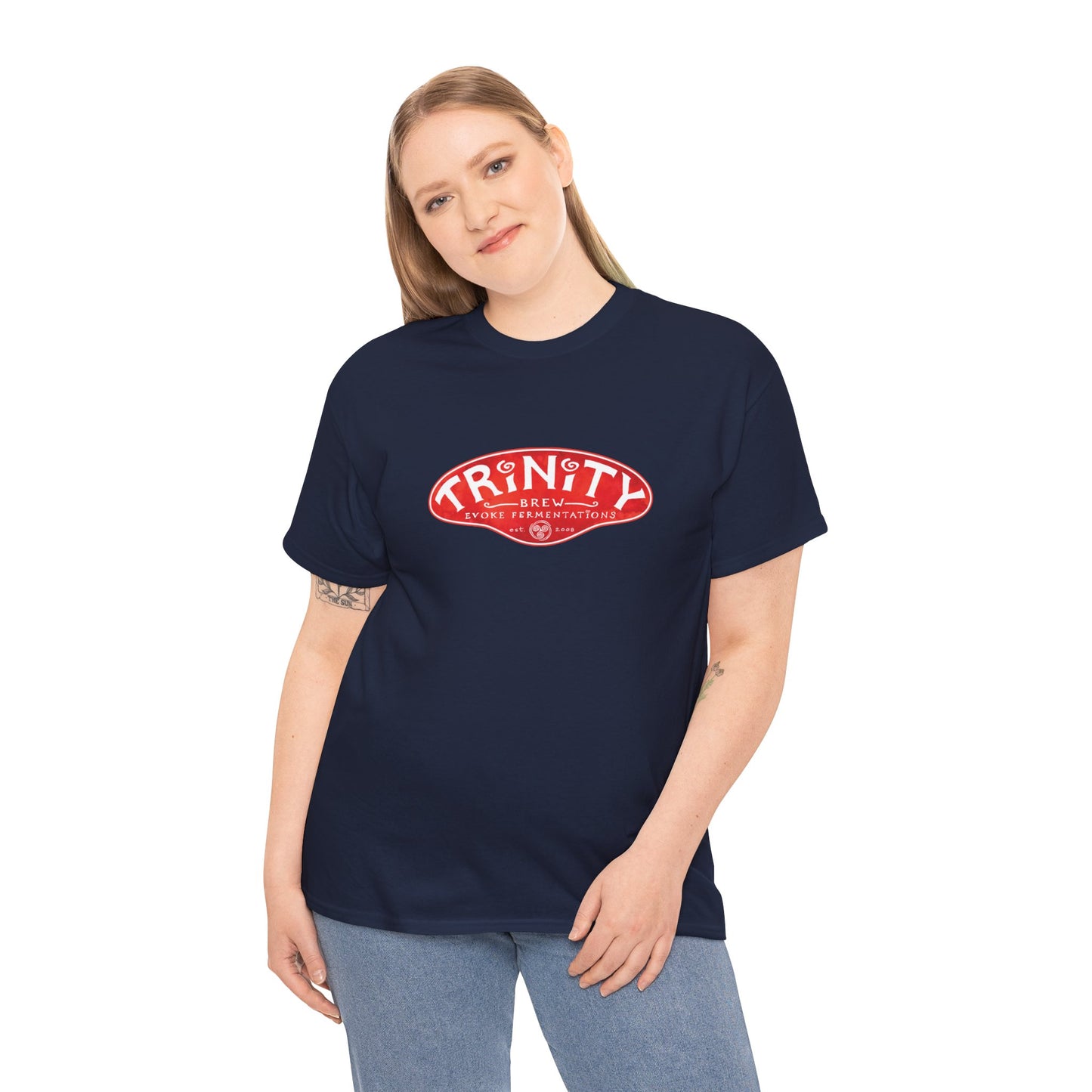 Classic TRiNiTY Logo T-Shirt - Unisex Heavy Cotton Tee