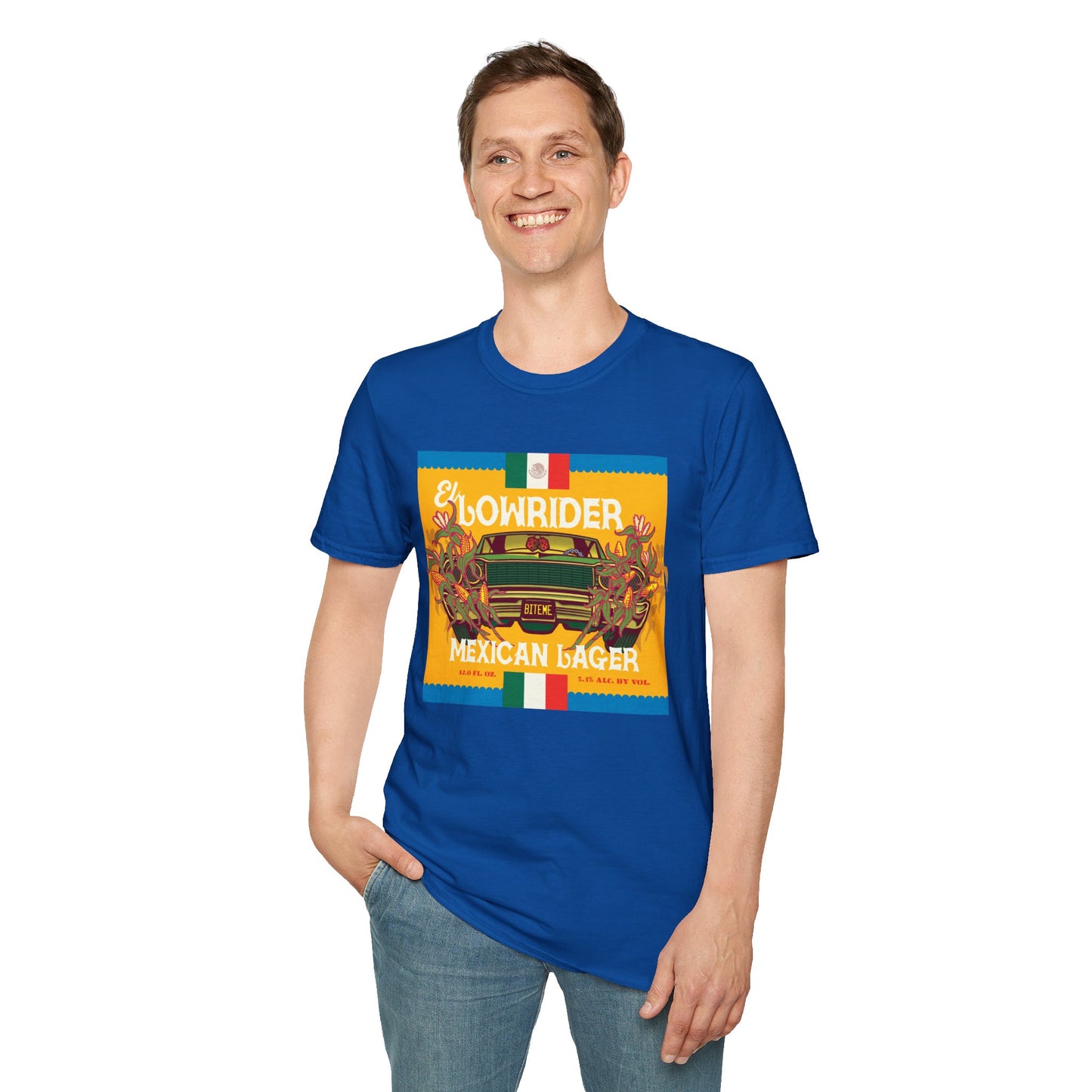 TRiNiTY Lowrider Mexican Lager - Unisex Softstyle T-Shirt