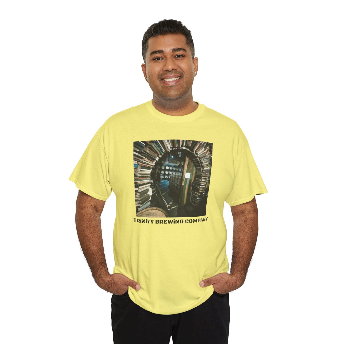 TRiNiTY Book Arch - Unisex Heavy Cotton Tee