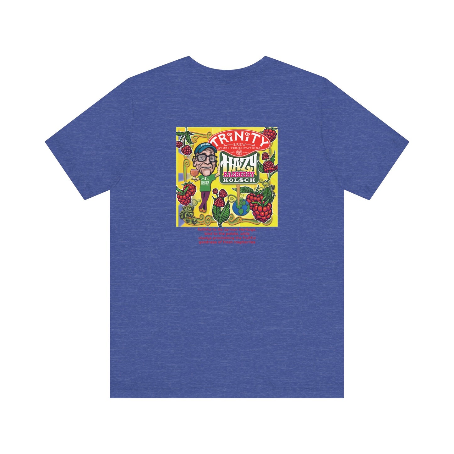 TRiNiTY Hazy Razberry Kolsch - Unisex Jersey Short Sleeve Tee