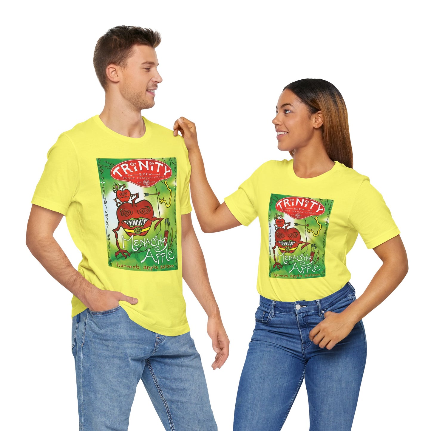 Menacing Apple Short Sleeve Tee