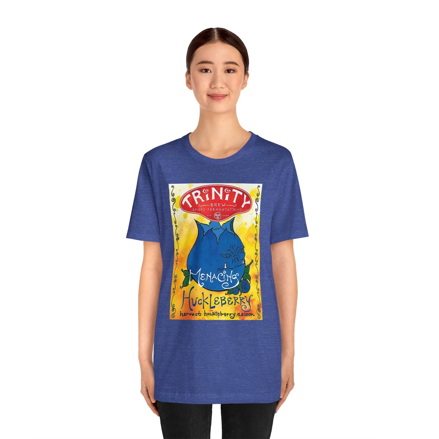Menacing Huckleberry Short Sleeve Tee