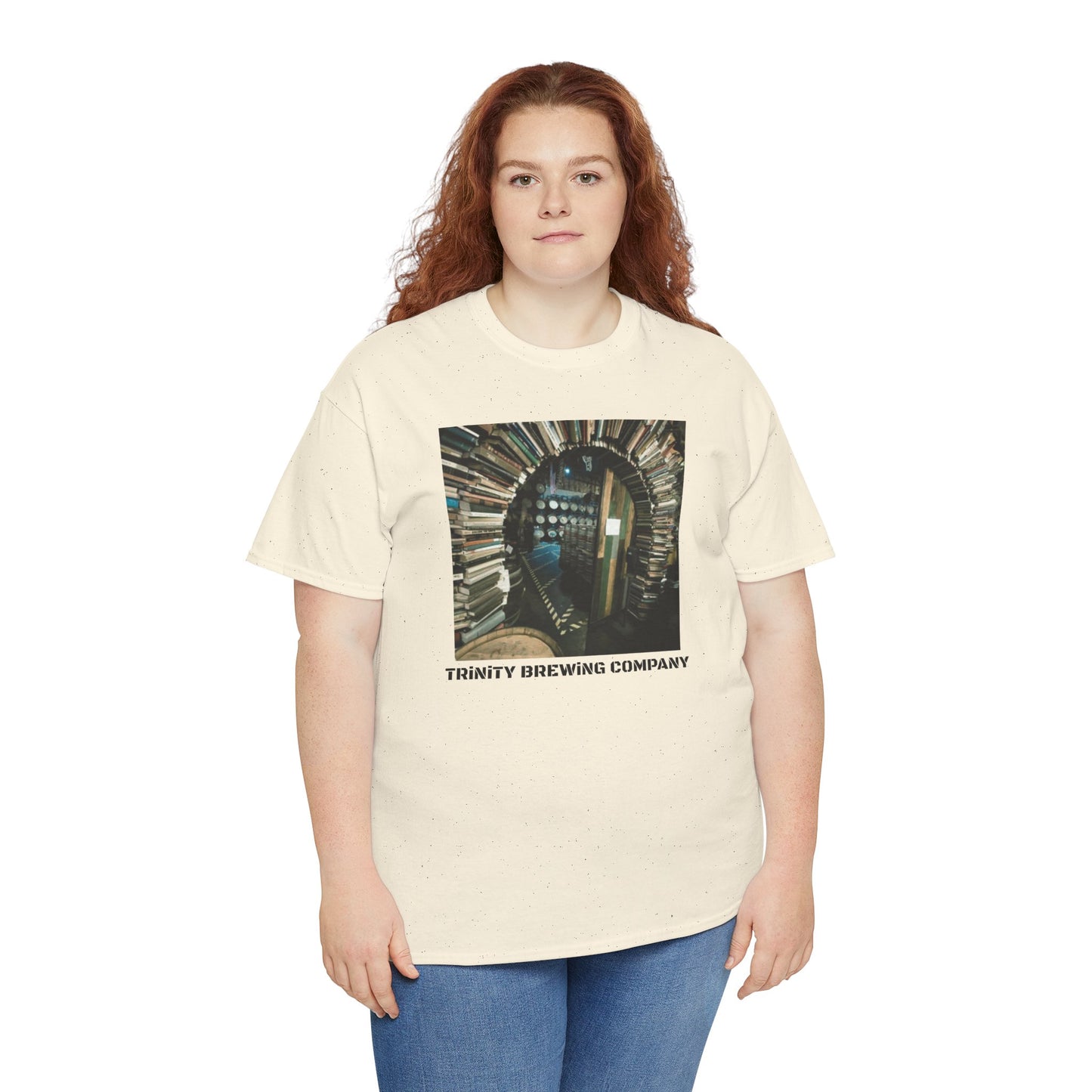 TRiNiTY Book Arch - Unisex Heavy Cotton Tee
