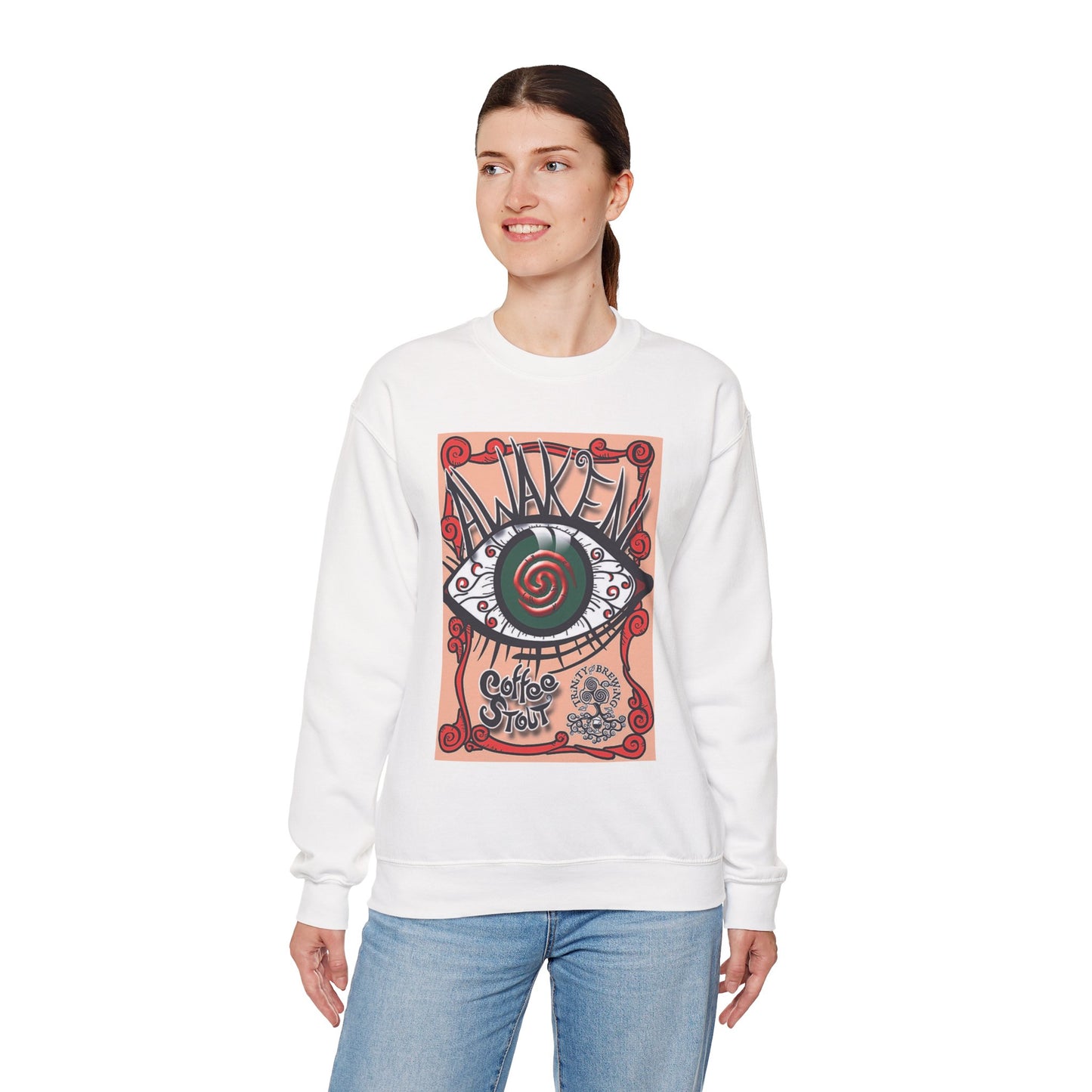 Awaken Coffee Stout TRiNiTY Crewneck Sweatshirt