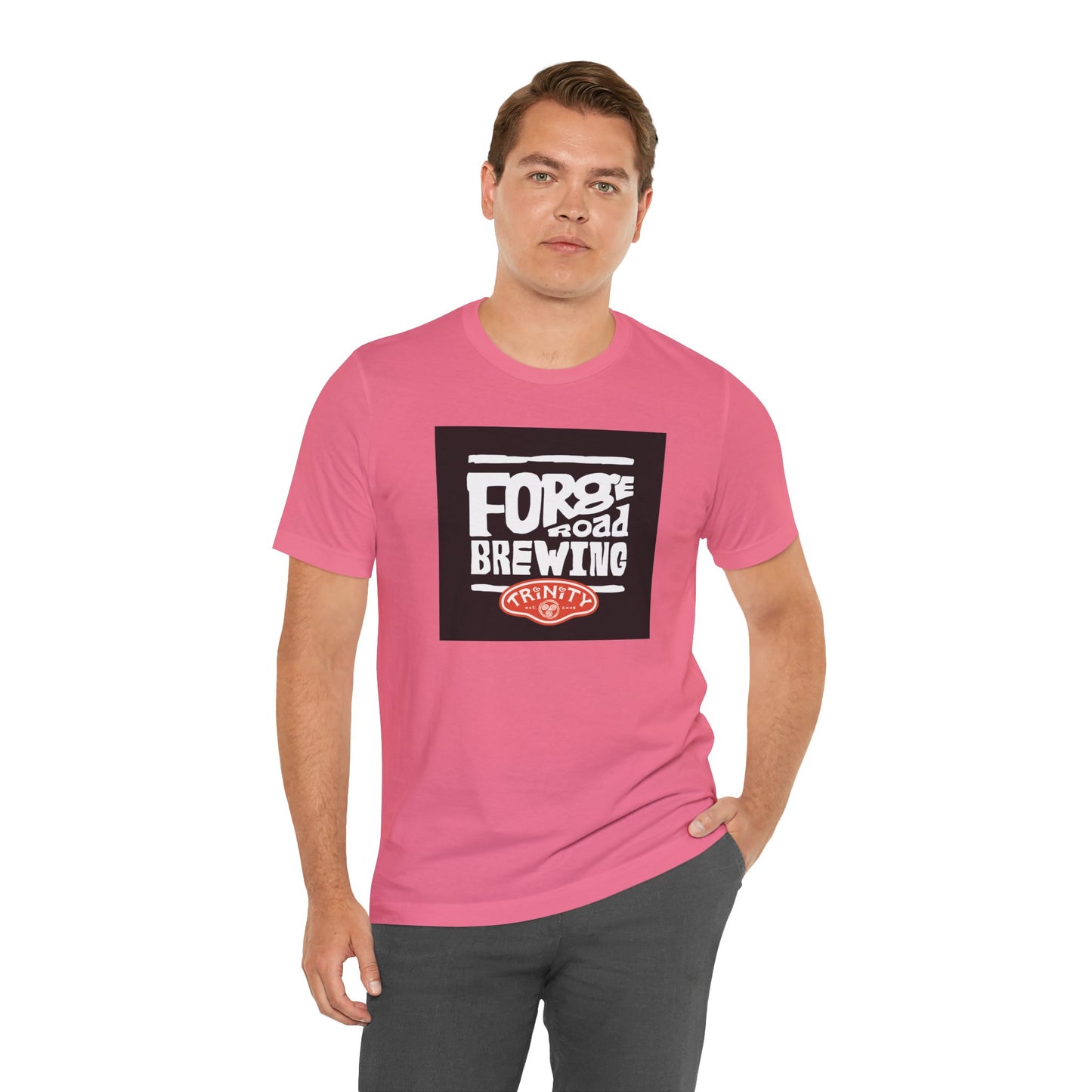 T2 Forge Road Brewery - Unisex Jersey Short Sleeve Tee
