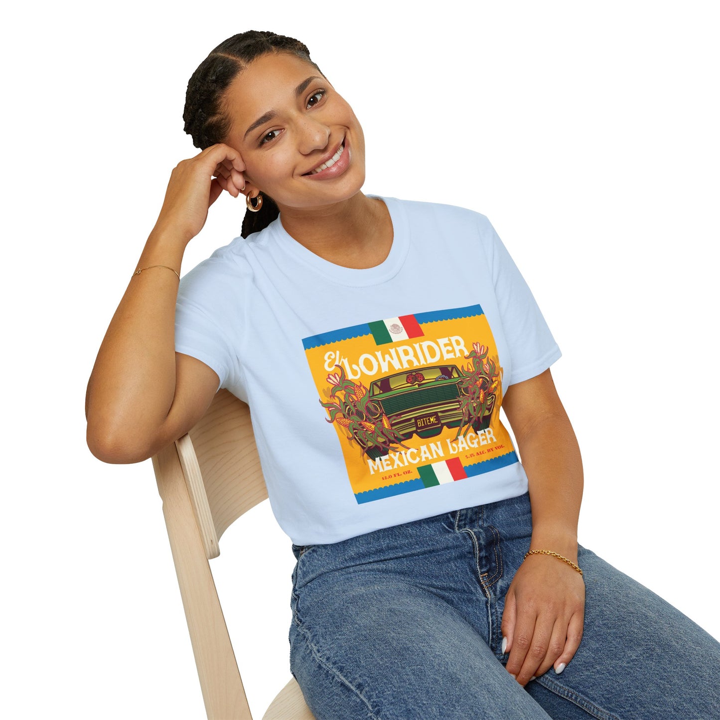 TRiNiTY Lowrider Mexican Lager - Unisex Softstyle T-Shirt