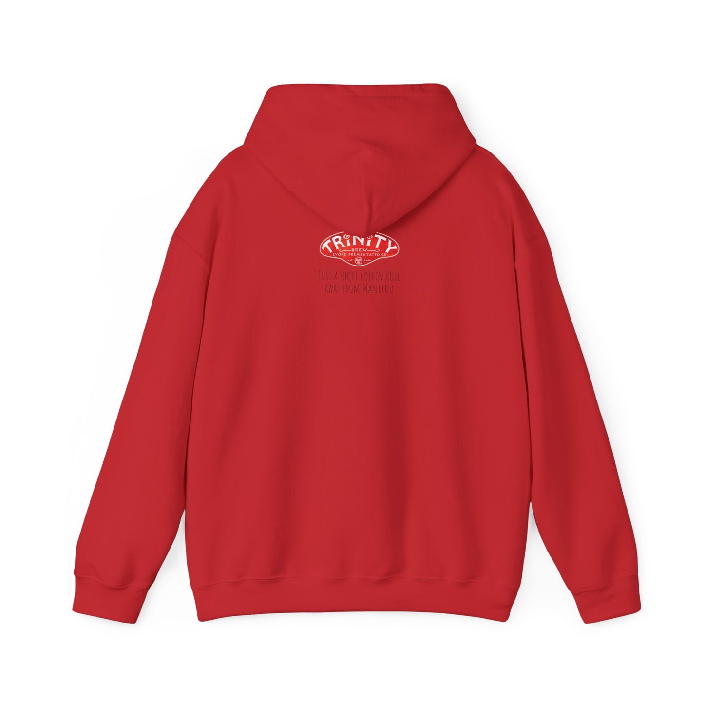 TRiNiTY Emma's Coffin Pumpkin Ale - Unisex Heavy Blend™ Hooded Sweatshirt