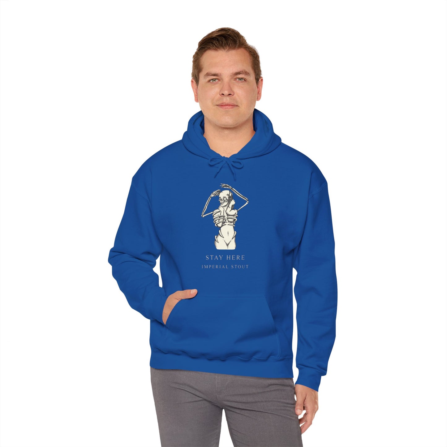 Stay Here Imperial Stout Hooded Sweatshirt