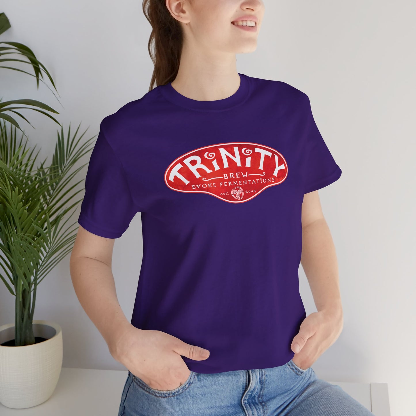 TRiNiTY Hazy Razberry Kolsch - Unisex Jersey Short Sleeve Tee