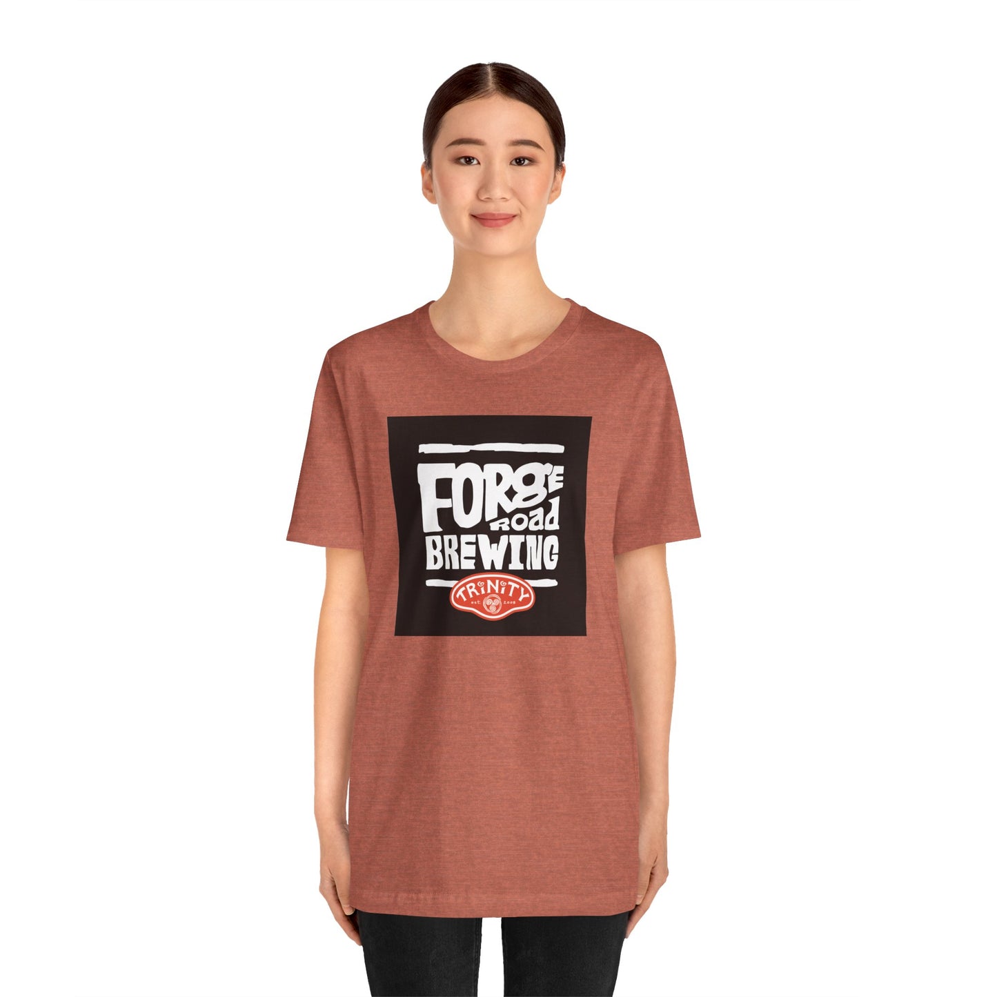 T2 Forge Road Brewery - Unisex Jersey Short Sleeve Tee