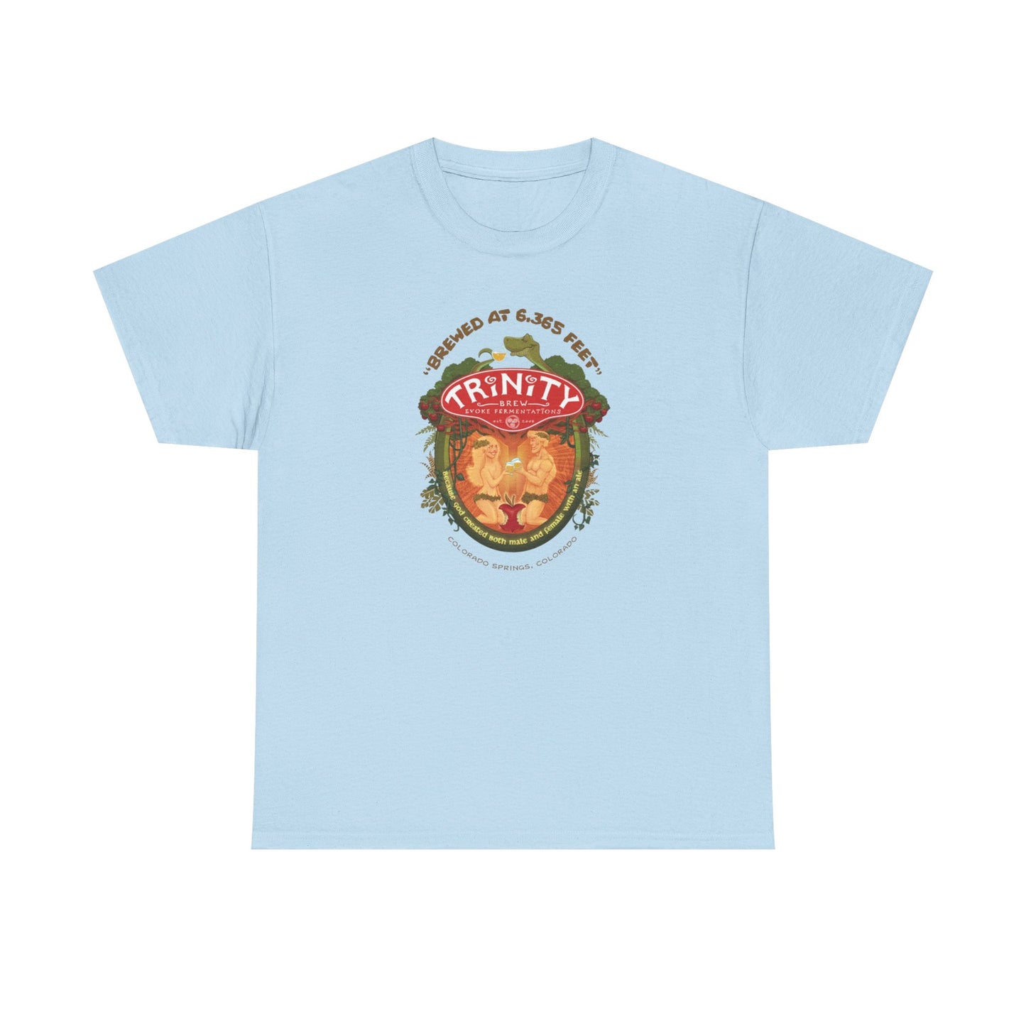 TRiNiTY Adam & Eve Ale (Lighter Colors) - Unisex Heavy Cotton Tee