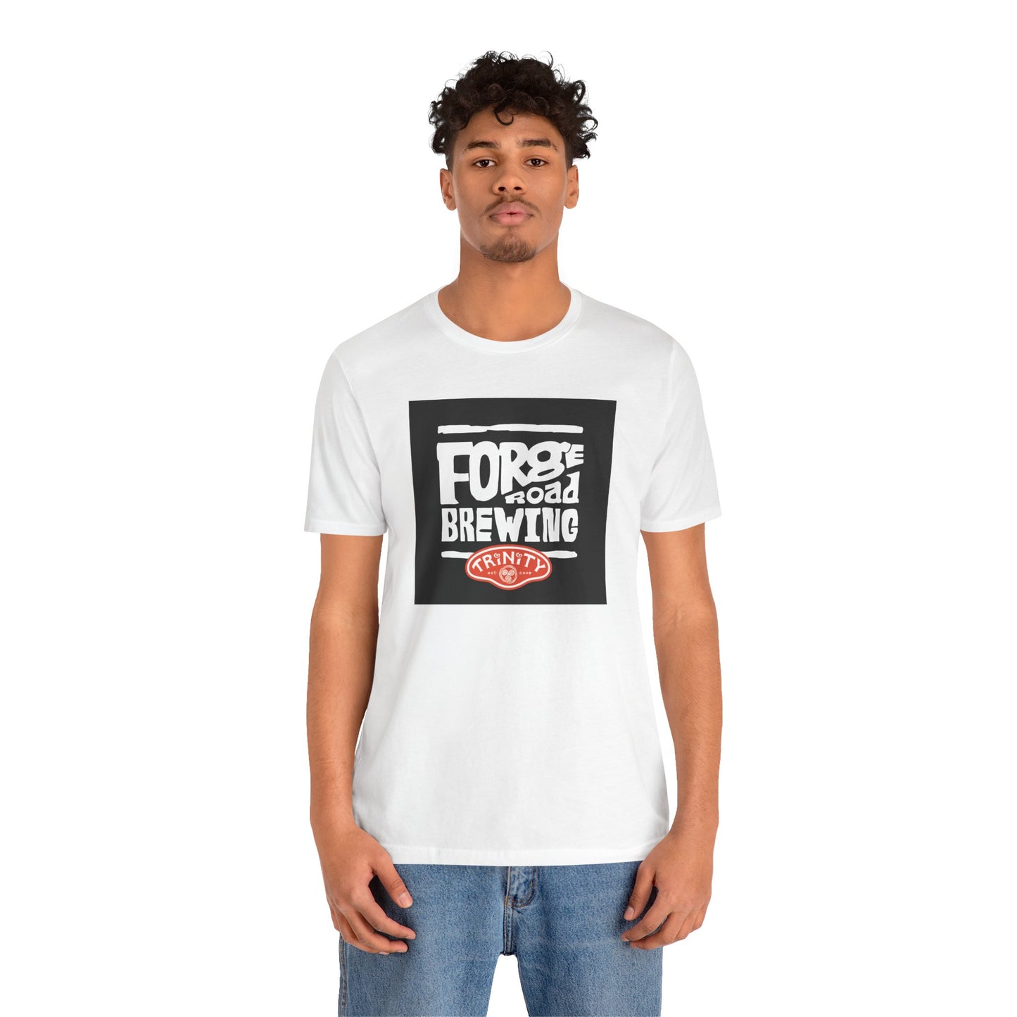 T2 Forge Road Brewery - Unisex Jersey Short Sleeve Tee