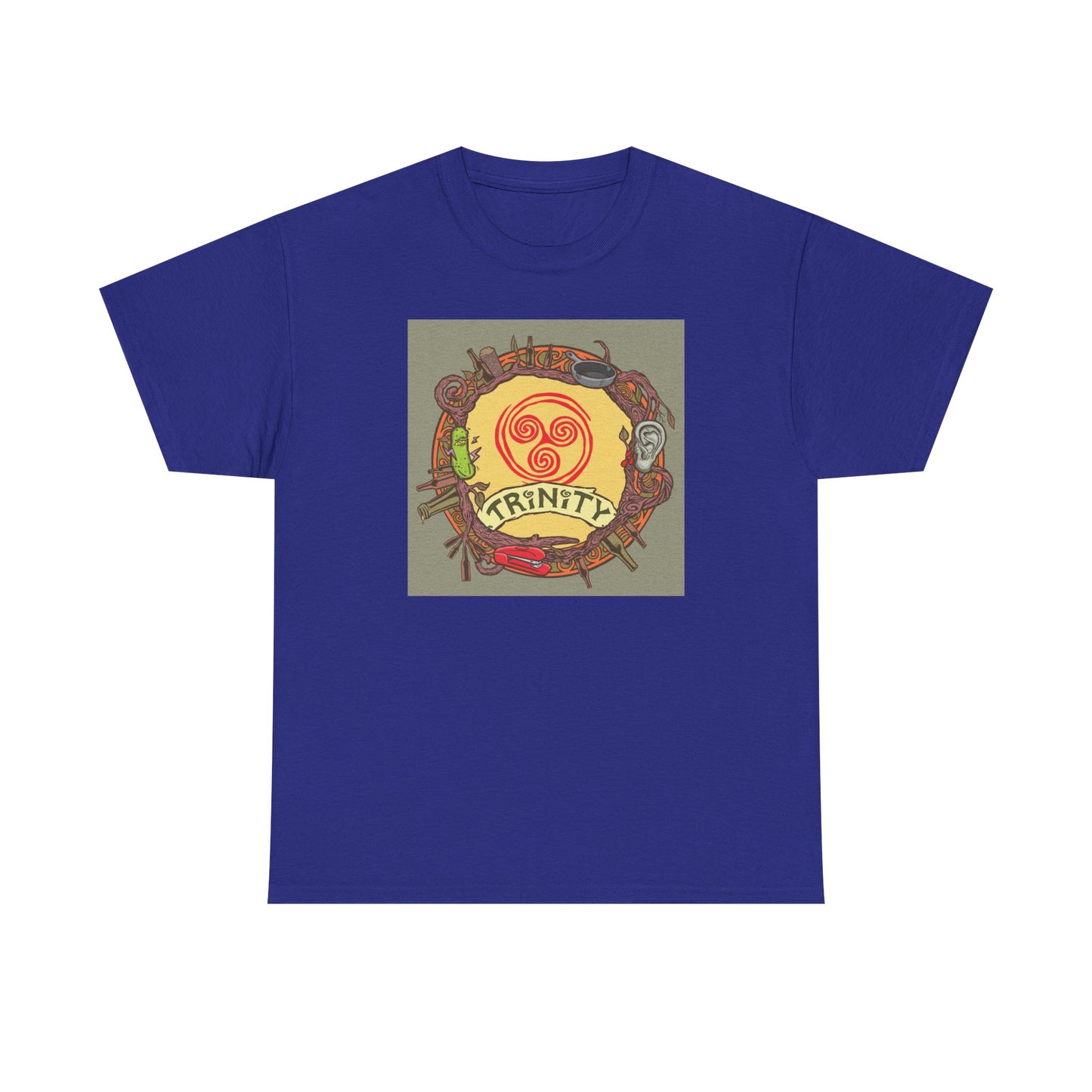 TRiNiTY Retro Logo - Unisex Heavy Cotton Tee