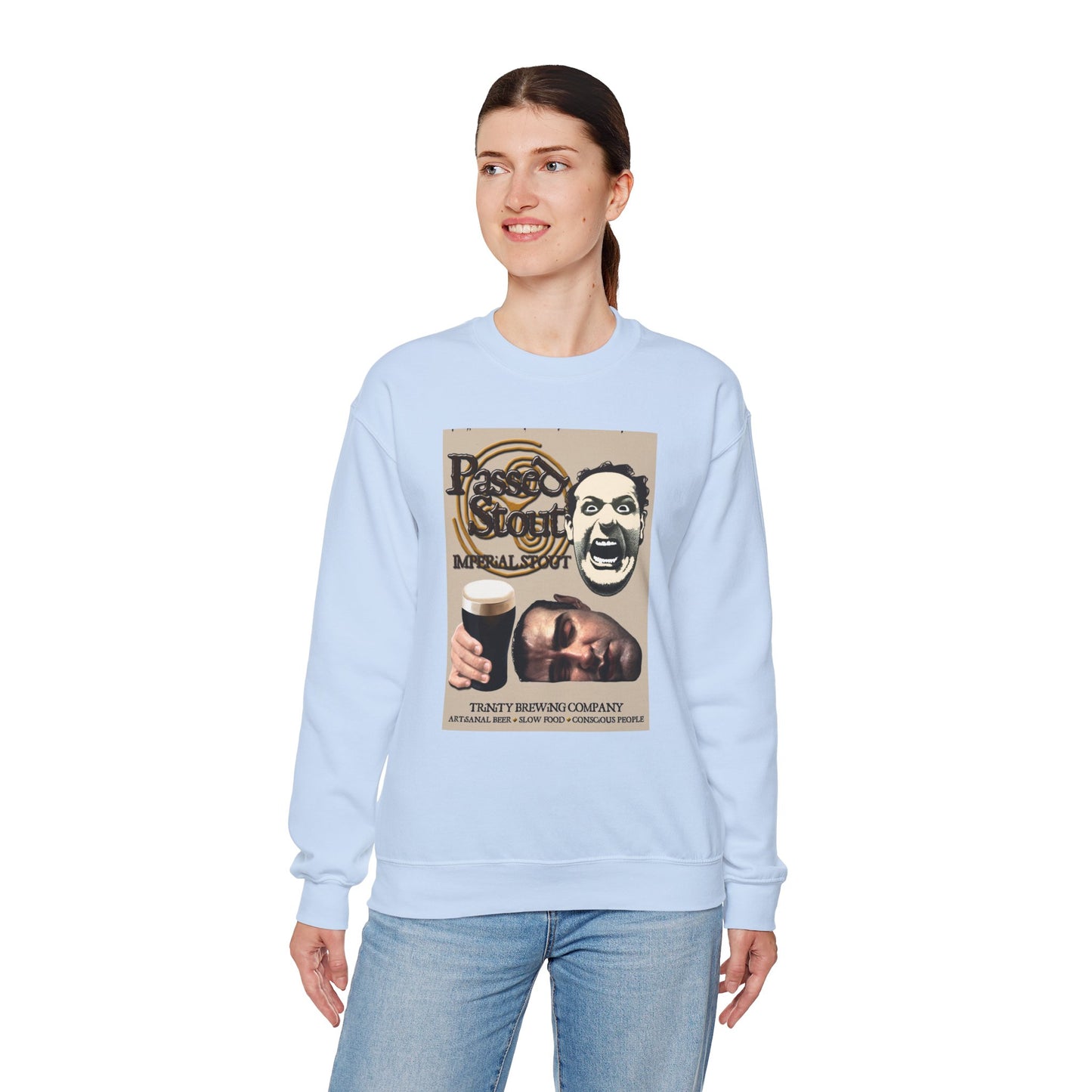 TRiNiTY Passed Stout Imperial Stout - Unisex Heavy Blend™ Crewneck Sweatshirt