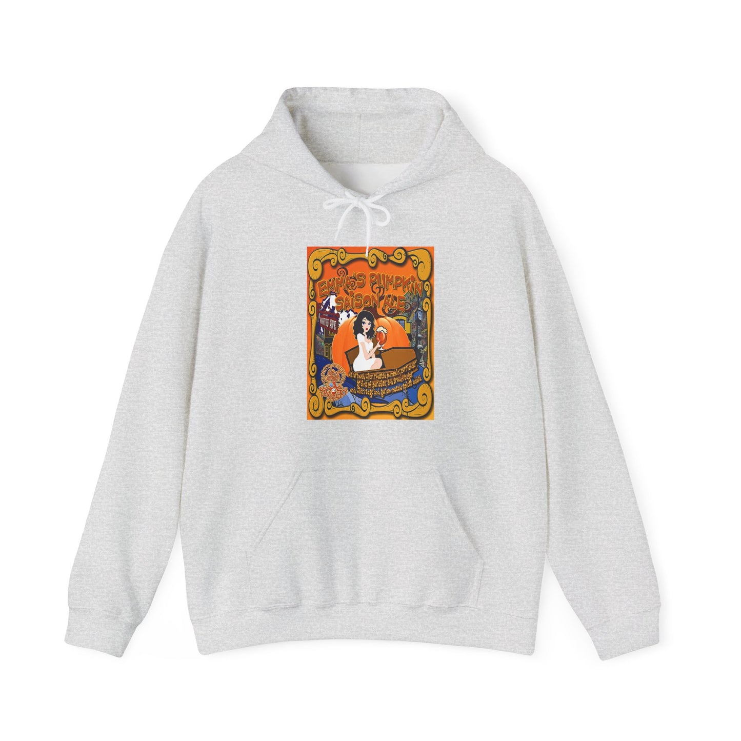 TRiNiTY Emma's Coffin Pumpkin Ale - Unisex Heavy Blend™ Hooded Sweatshirt