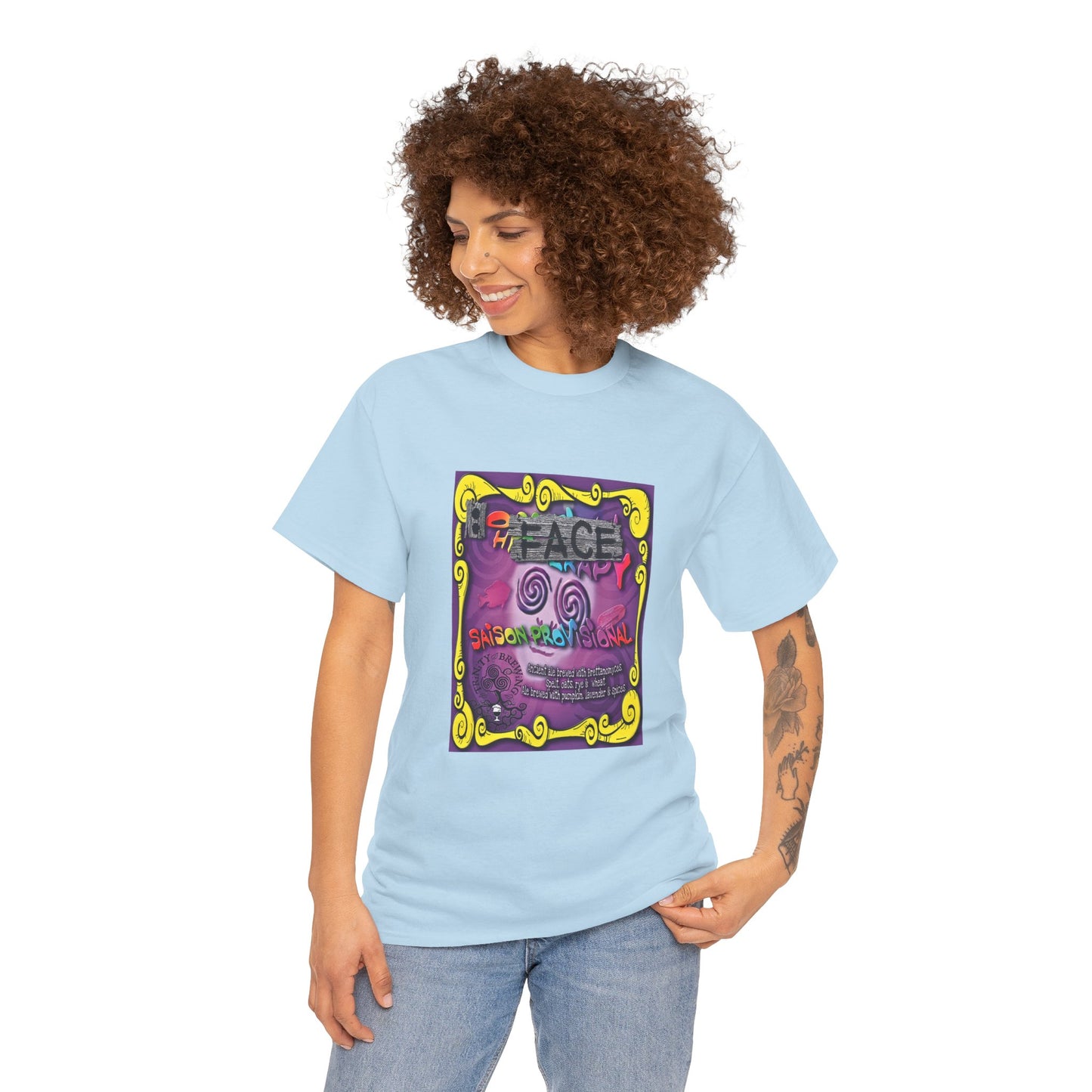 TRiNiTY Oh Face! - Unisex Heavy Cotton Tee