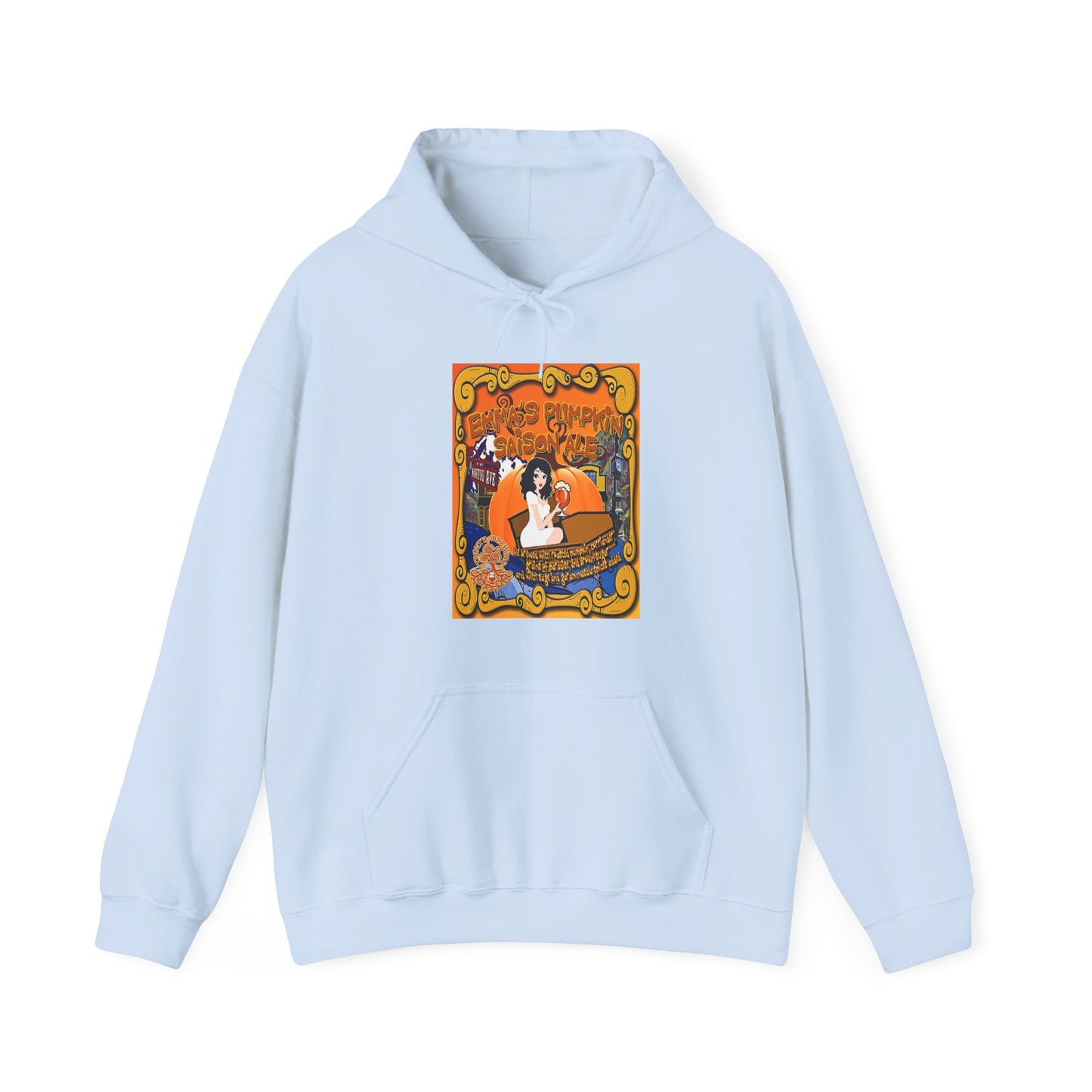 TRiNiTY Emma's Coffin Pumpkin Ale - Unisex Heavy Blend™ Hooded Sweatshirt