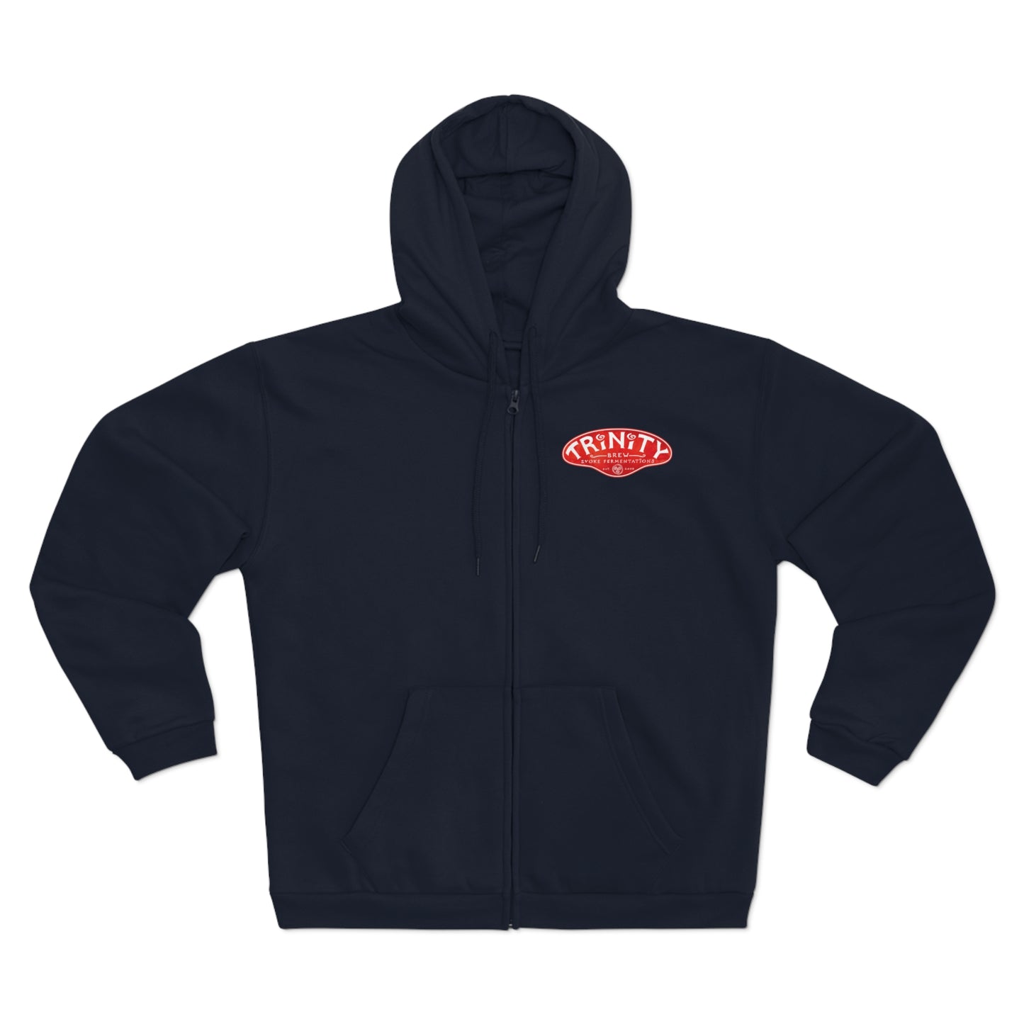 TRiNiTY Funky Reggae Beer - Unisex Hooded Zip Sweatshirt
