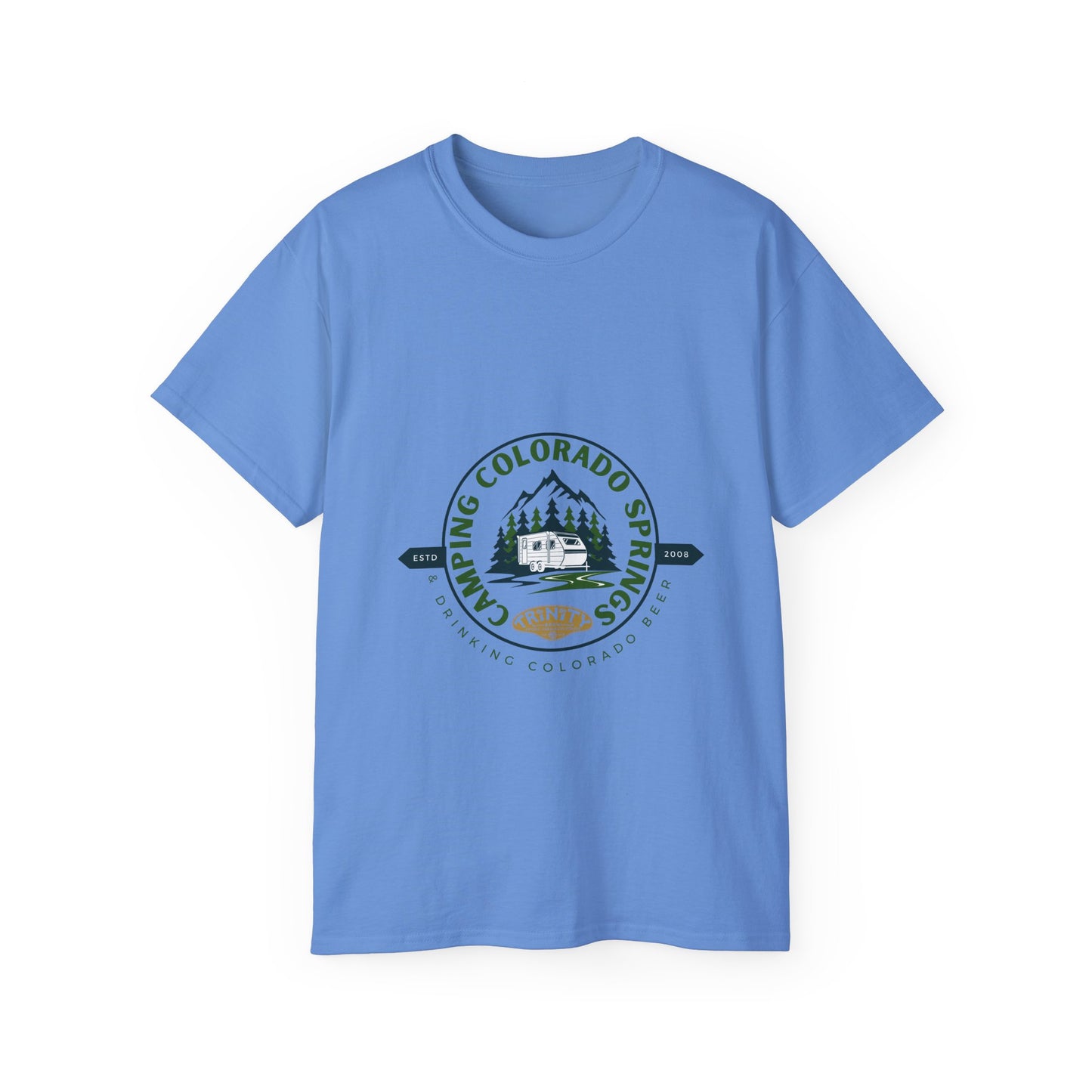 Camping in Colorado T-Shirt Unisex Ultra Cotton Tee