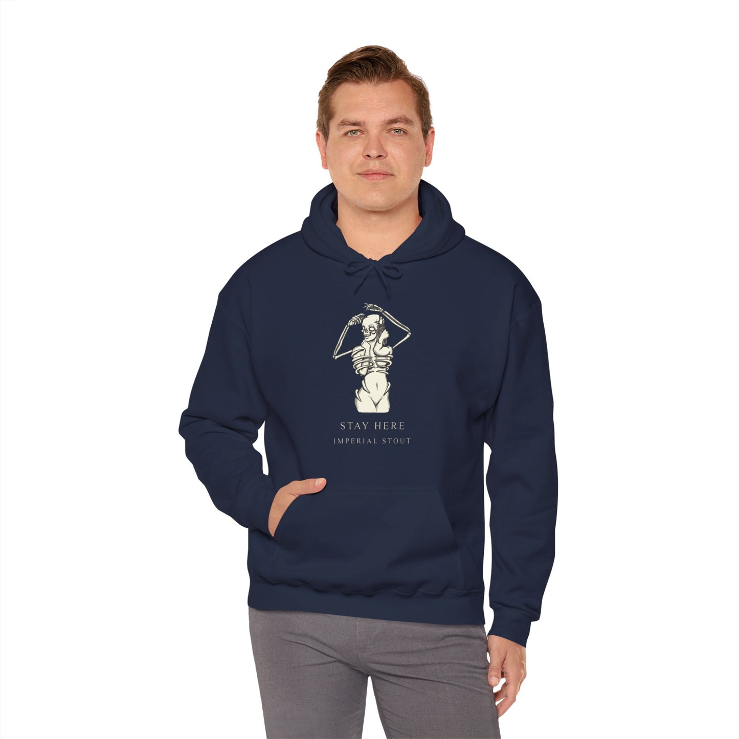 Stay Here Imperial Stout Hooded Sweatshirt