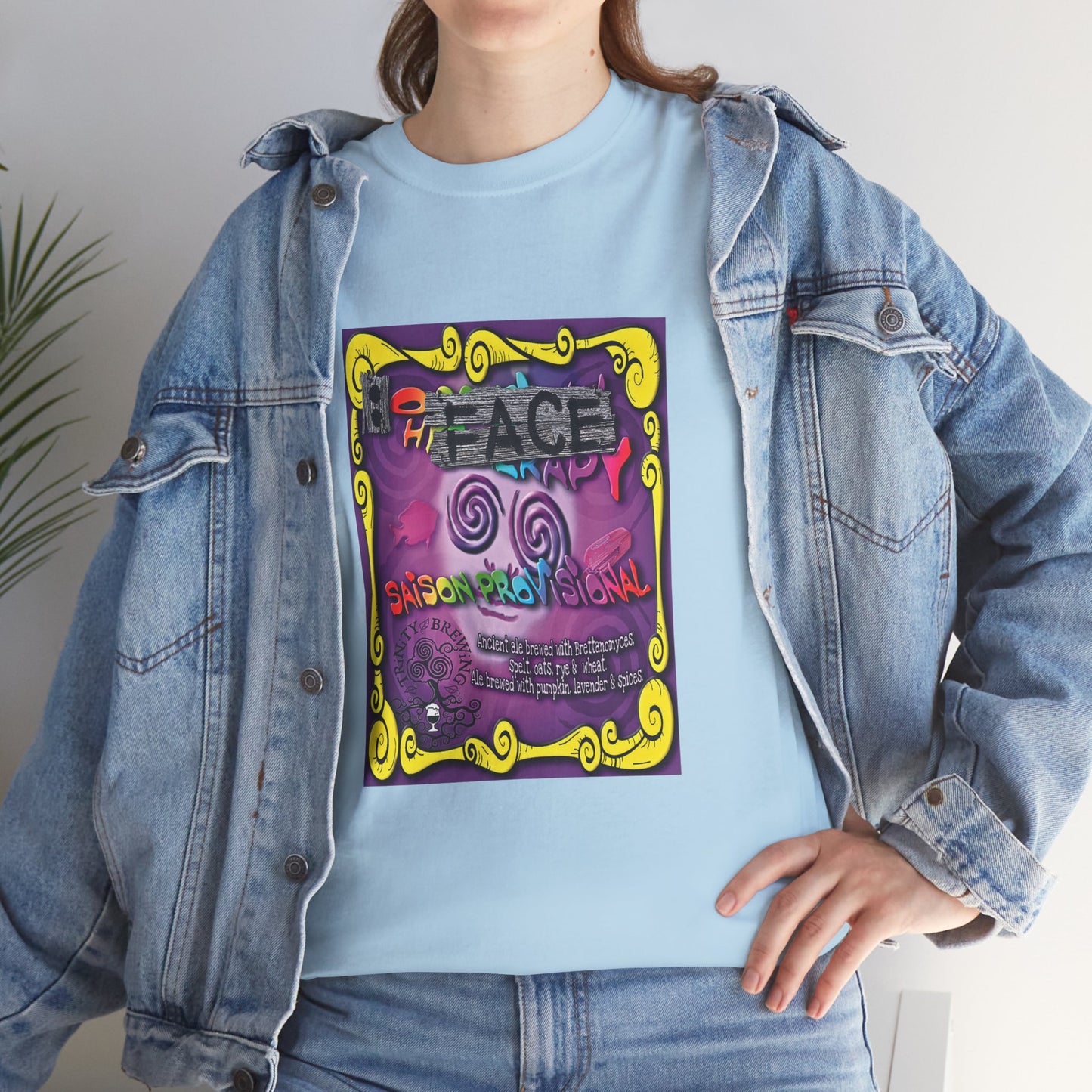 TRiNiTY Oh Face! - Unisex Heavy Cotton Tee