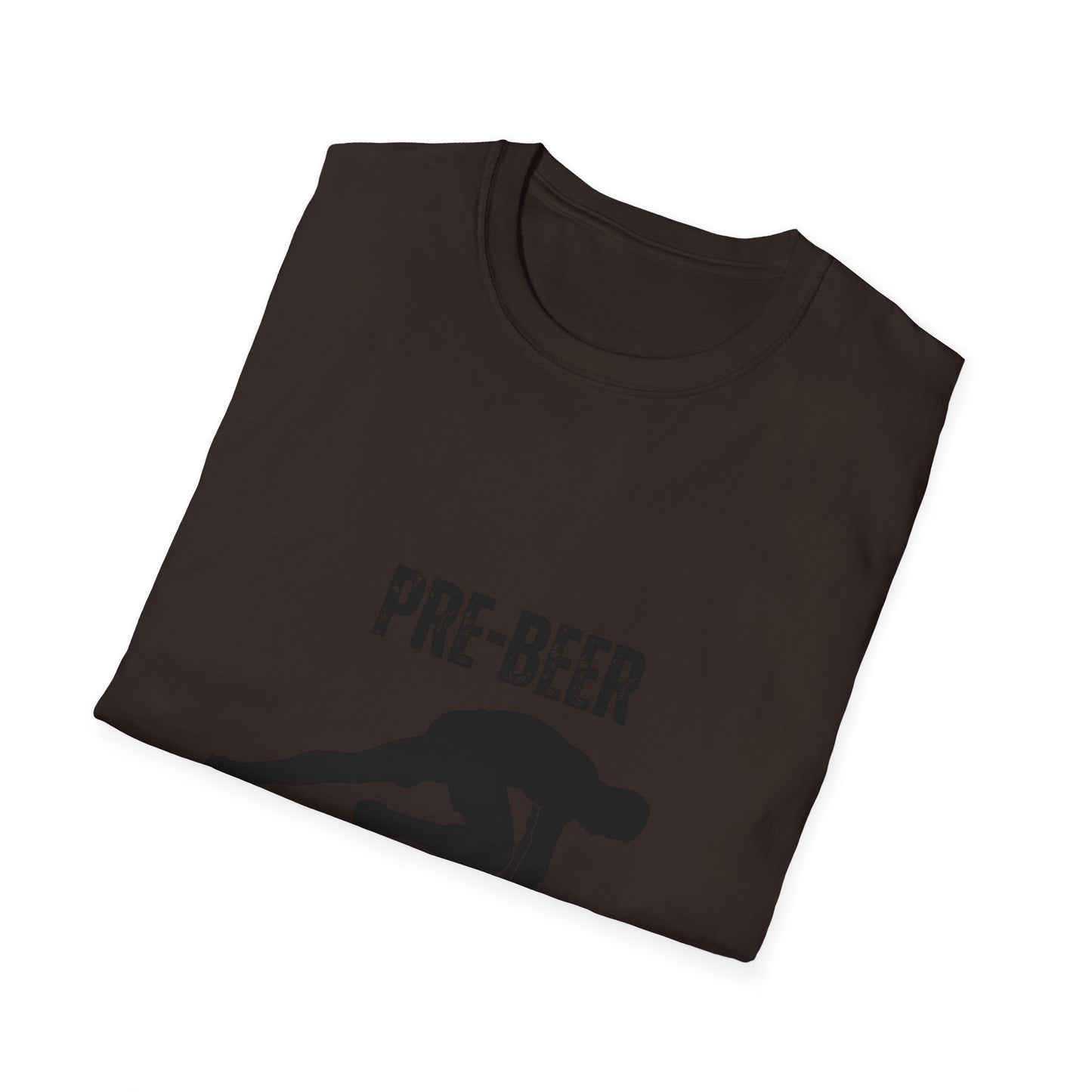 Pre-Beer Workout T-Shirt, Fun Fitness Tee, Unisex Athletic Shirt, Workout Clothing, Beer Lover's Gift, Gym Apparel