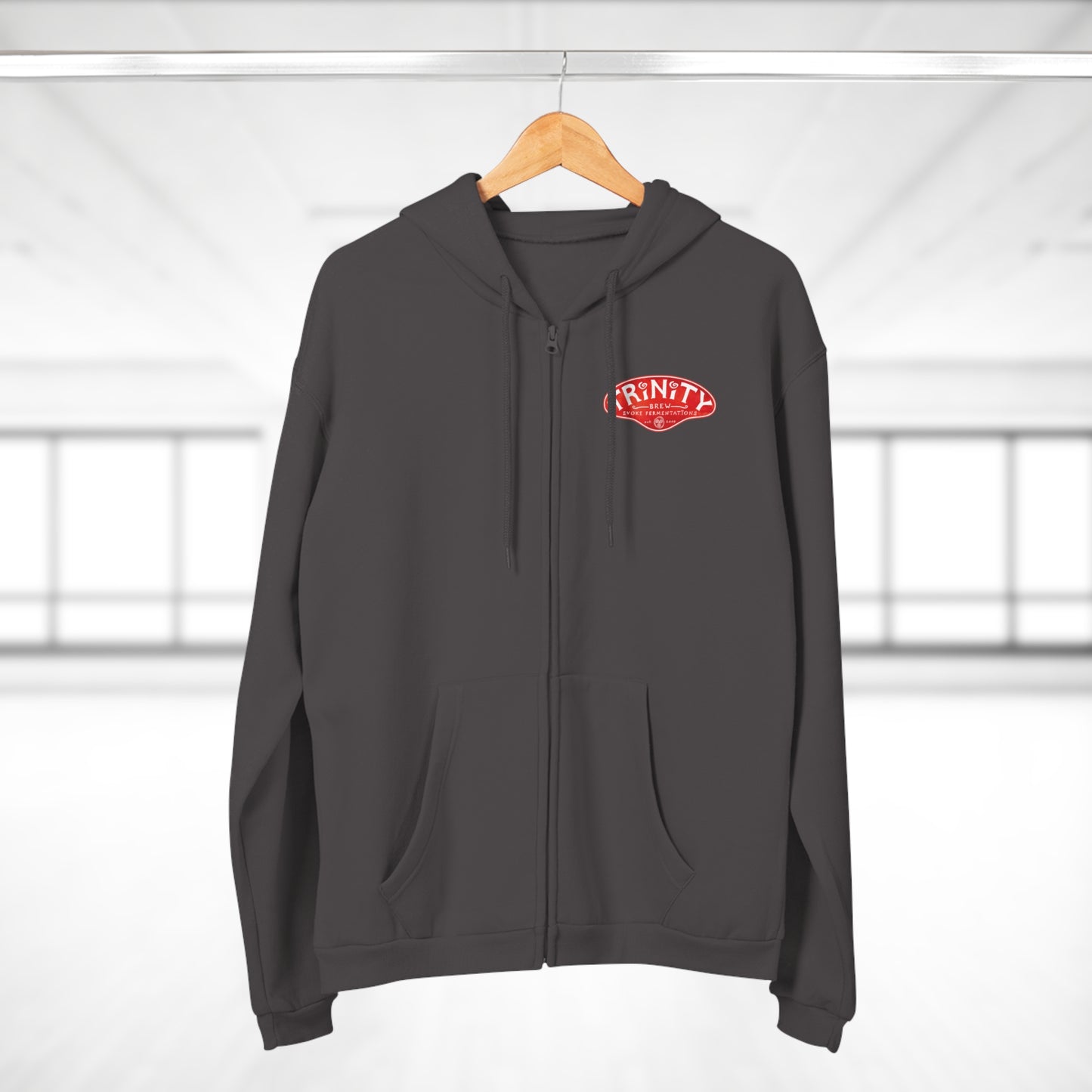 TRiNiTY Funky Reggae Beer - Unisex Hooded Zip Sweatshirt