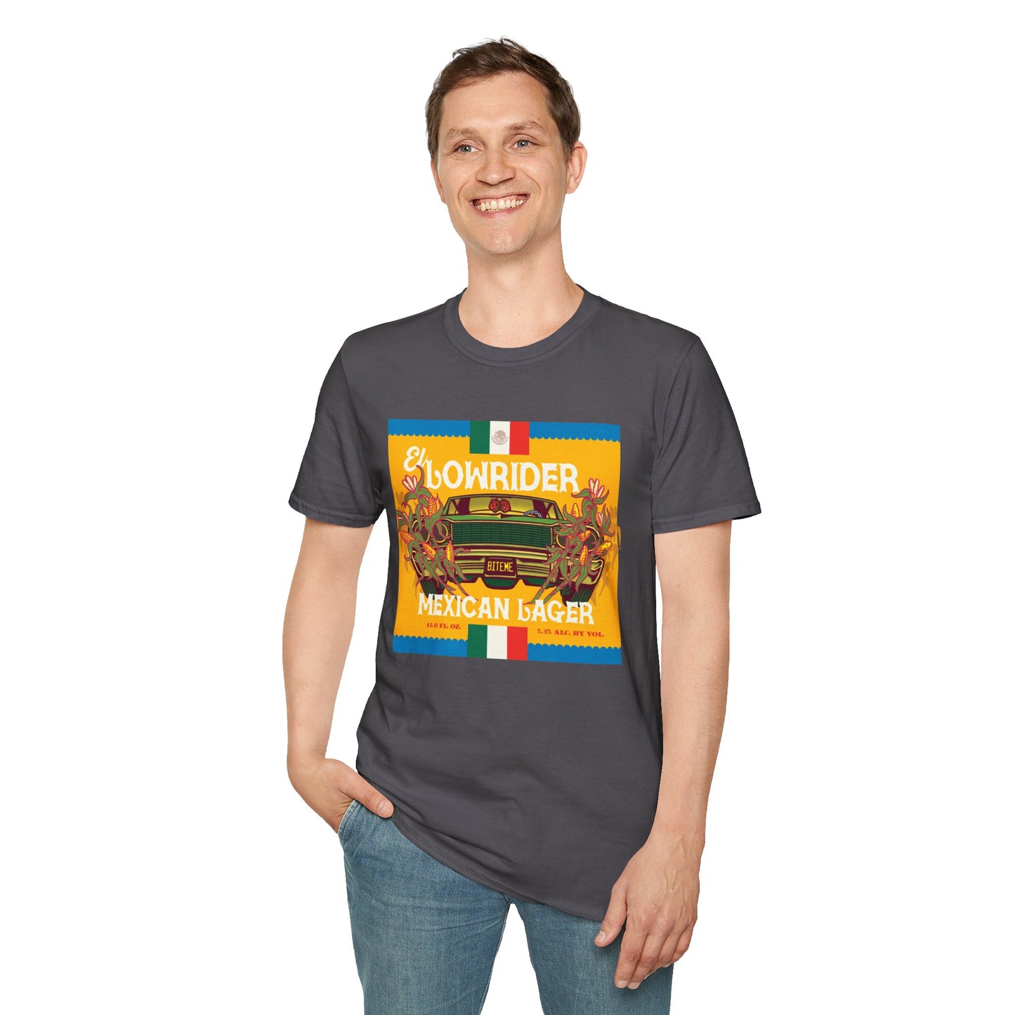 TRiNiTY Lowrider Mexican Lager - Unisex Softstyle T-Shirt