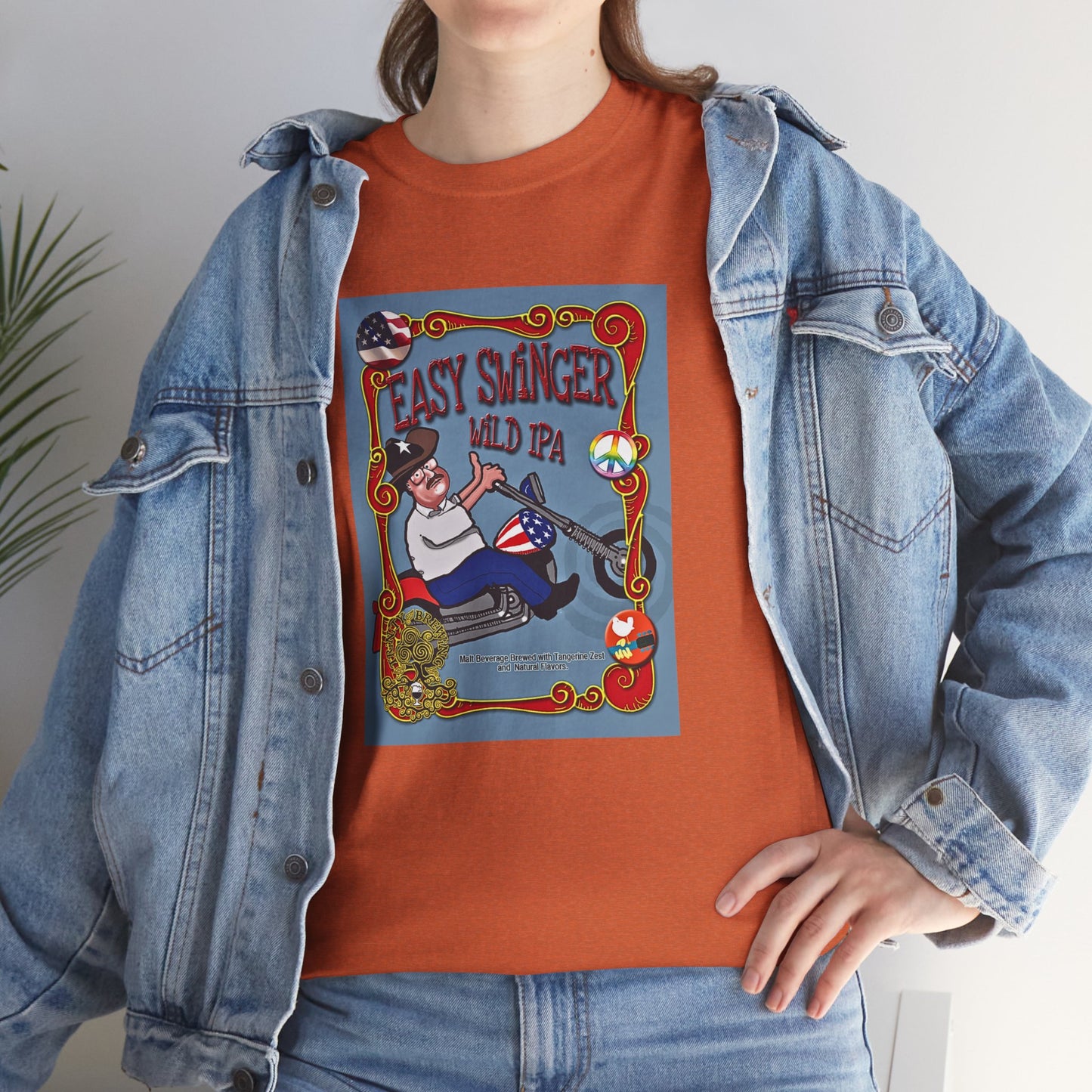 TRiNiTY Easy Swinger - Unisex Heavy Cotton Tee