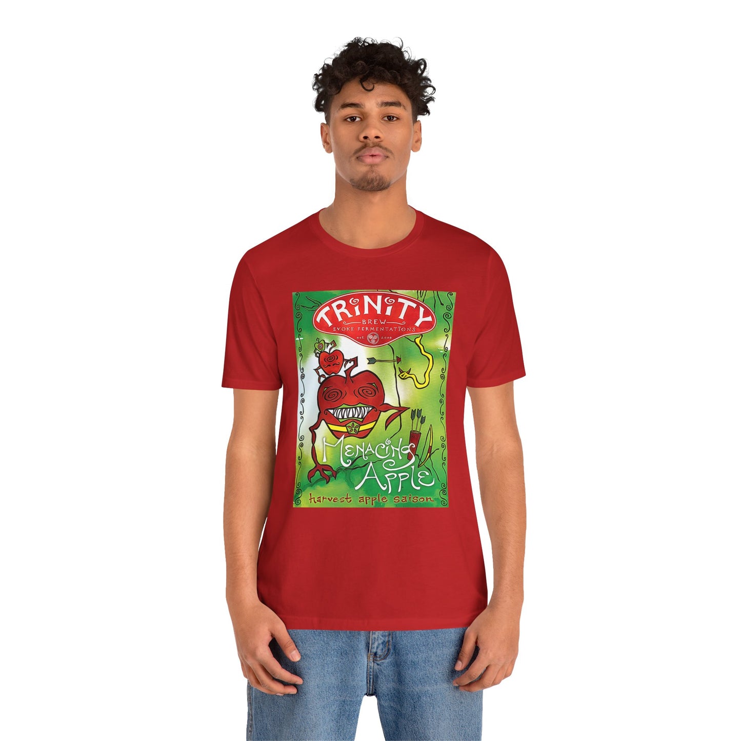 Menacing Apple Short Sleeve Tee