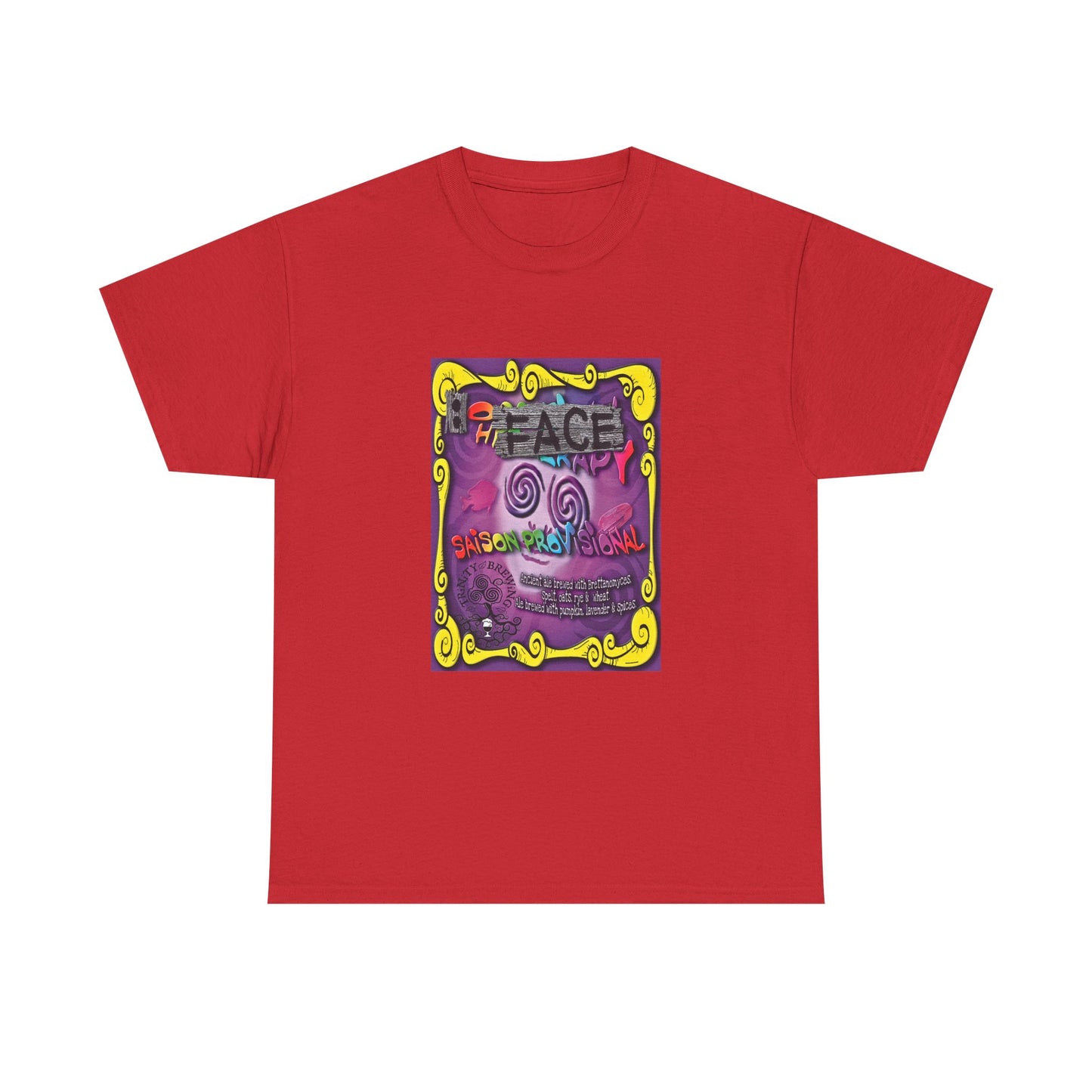 TRiNiTY Oh Face! - Unisex Heavy Cotton Tee