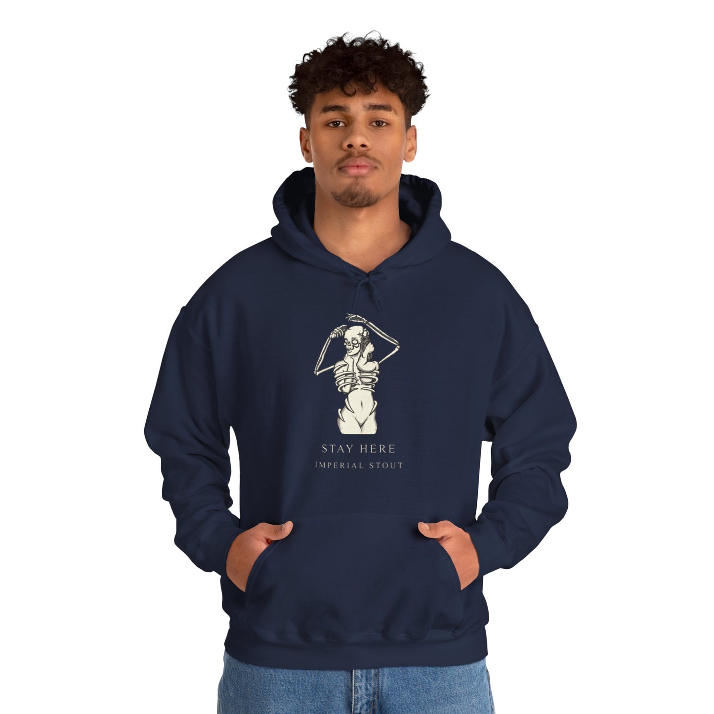Stay Here Imperial Stout Hooded Sweatshirt