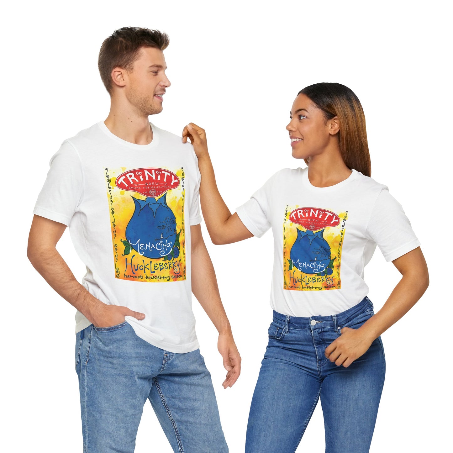 Menacing Huckleberry Short Sleeve Tee