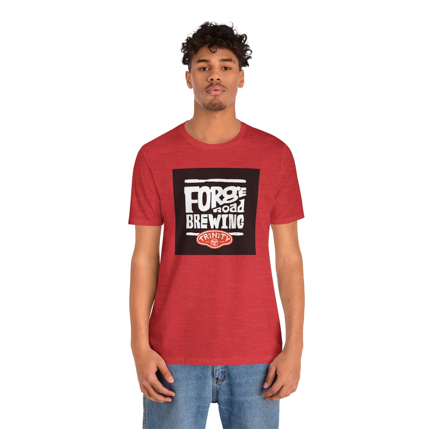 T2 Forge Road Brewery - Unisex Jersey Short Sleeve Tee