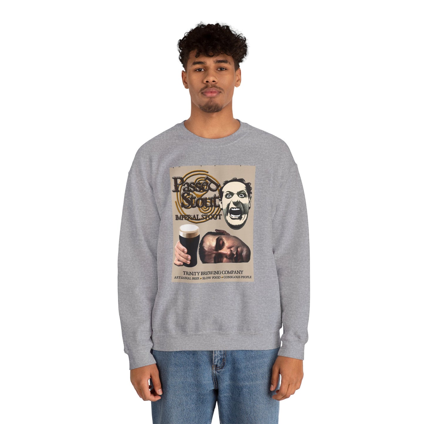 TRiNiTY Passed Stout Imperial Stout - Unisex Heavy Blend™ Crewneck Sweatshirt