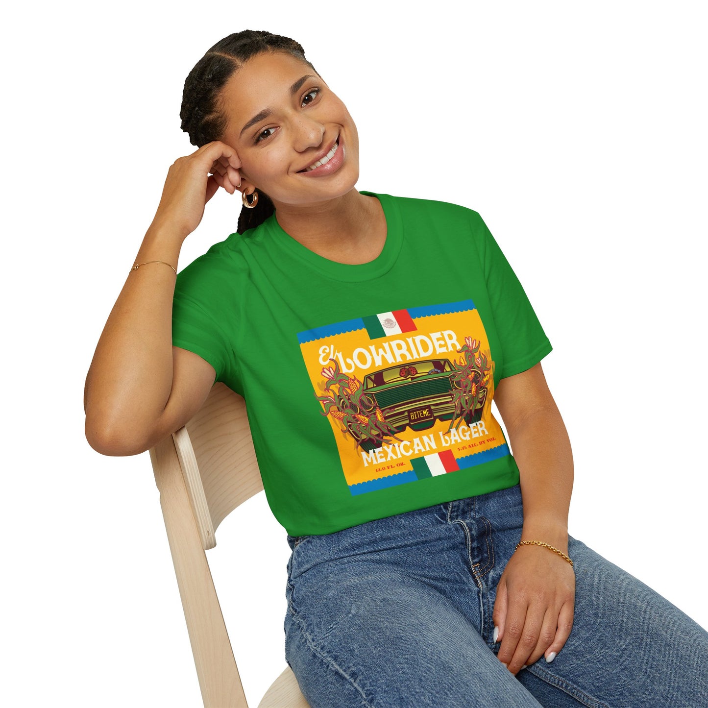 TRiNiTY Lowrider Mexican Lager - Unisex Softstyle T-Shirt