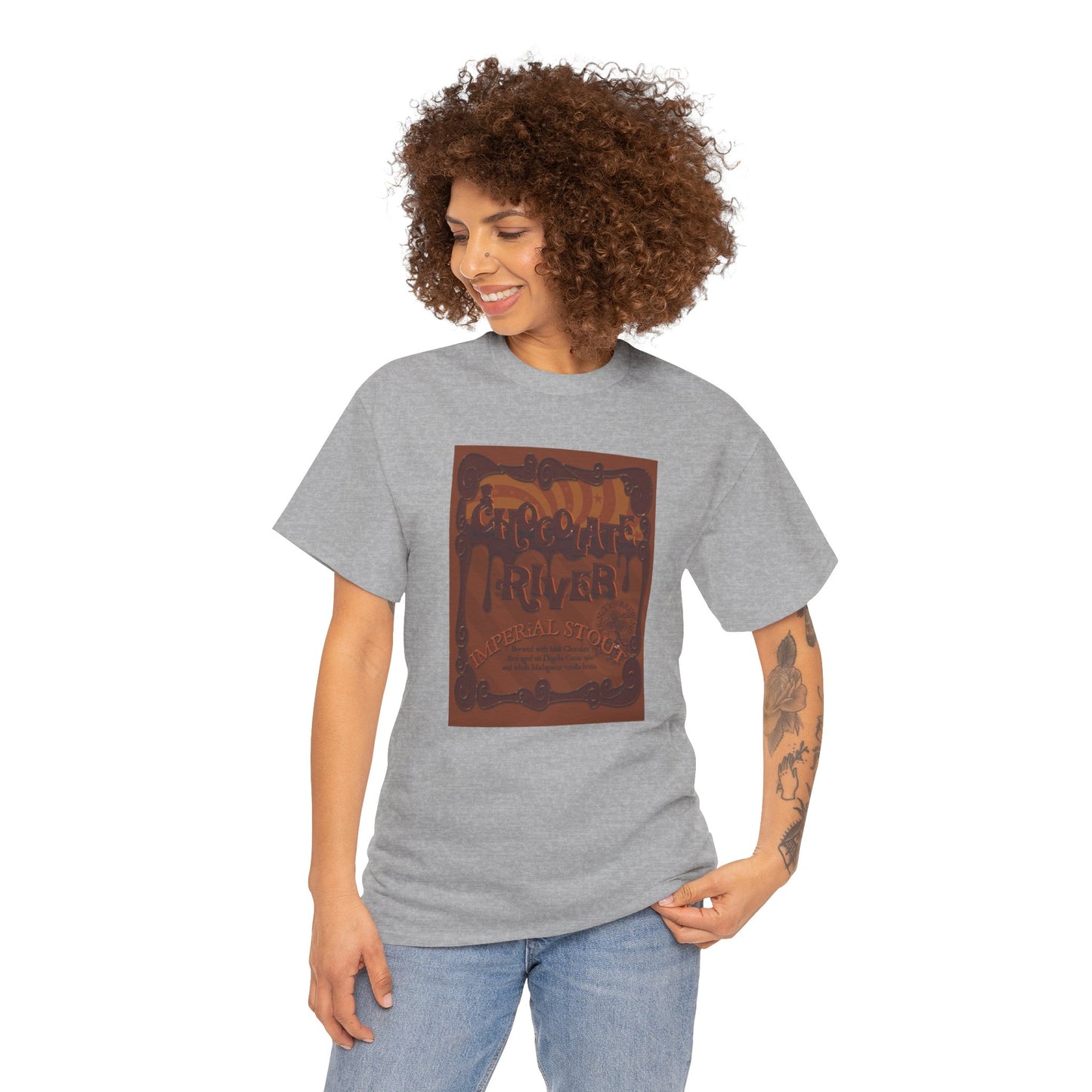 TRiNiTY Chocolate River - Unisex Heavy Cotton Tee