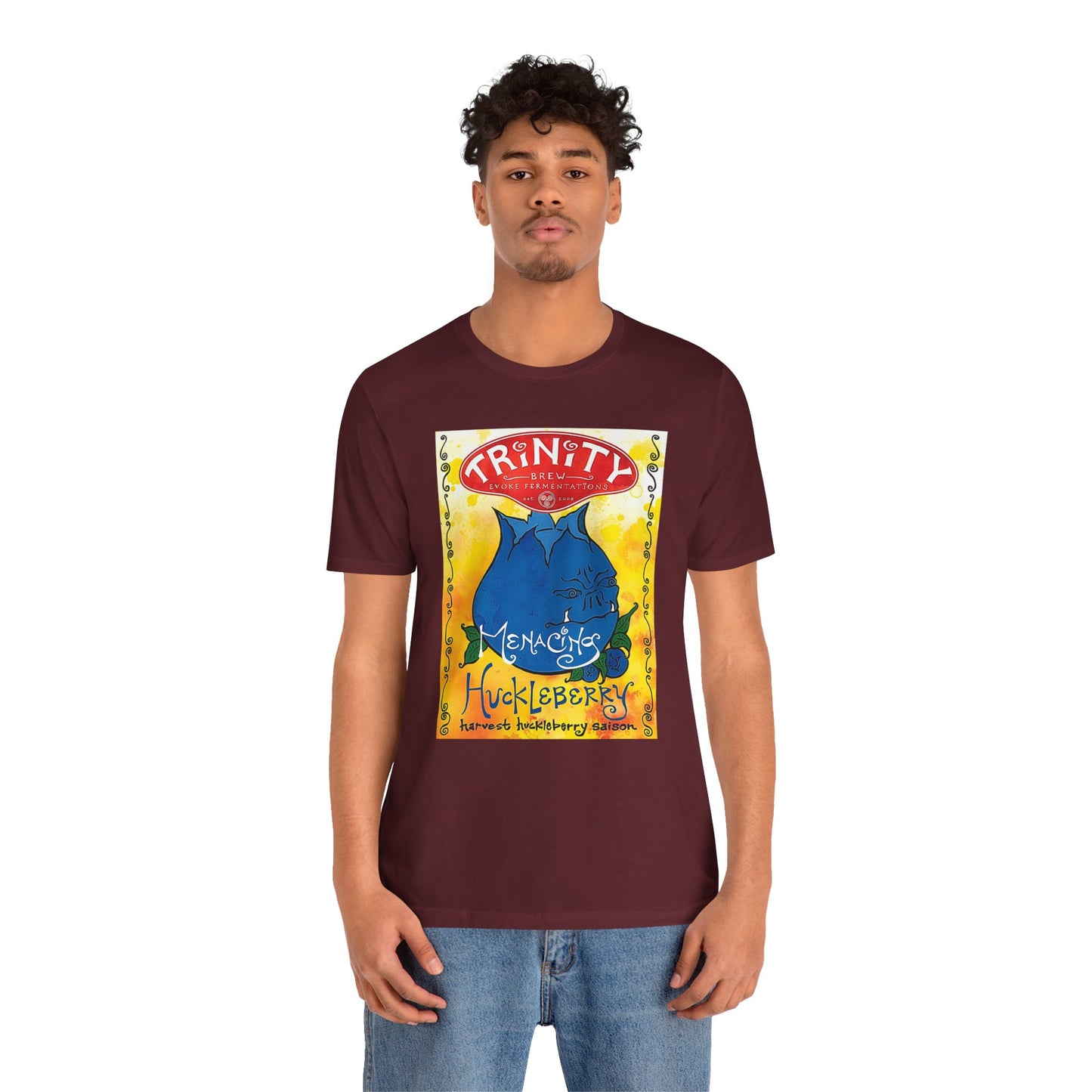 Menacing Huckleberry Short Sleeve Tee