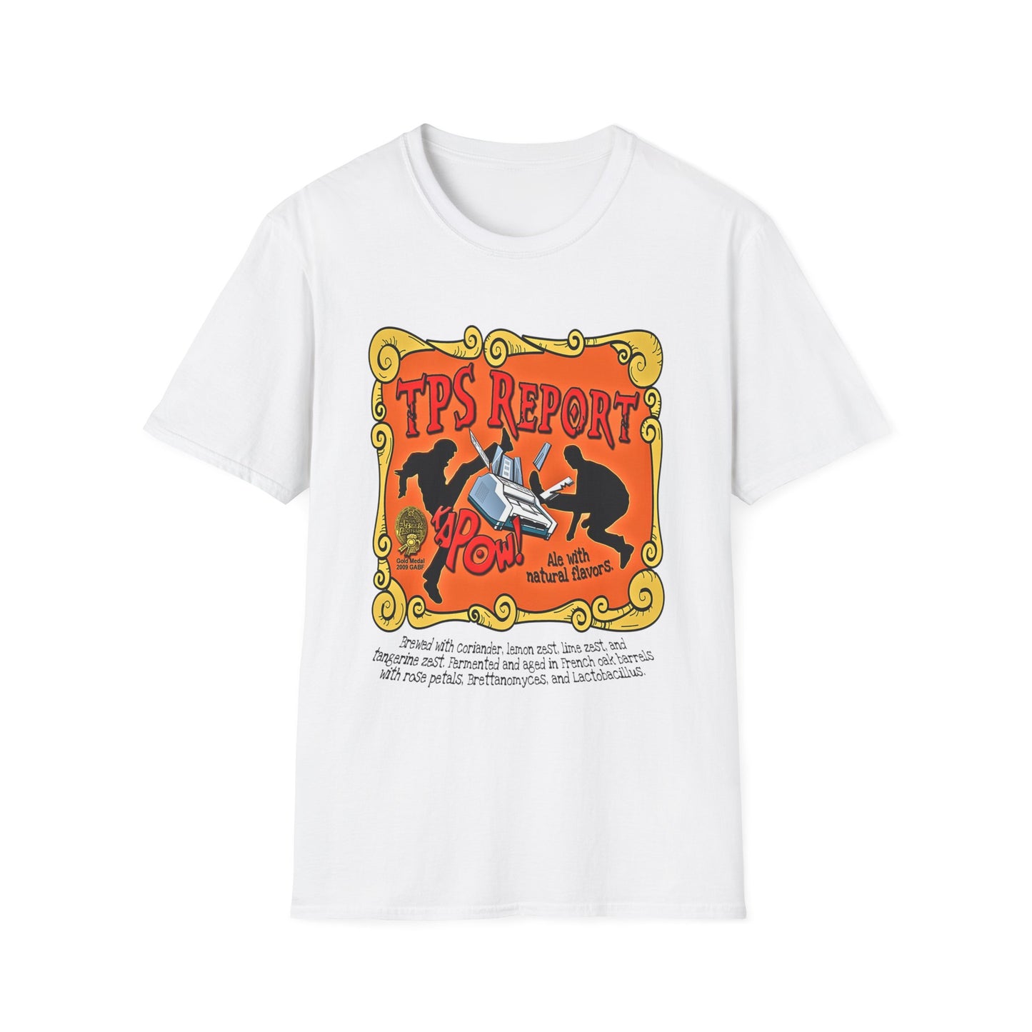 TRiNiTY TPS Report (Lighter Colors) - Unisex Softstyle T-Shirt