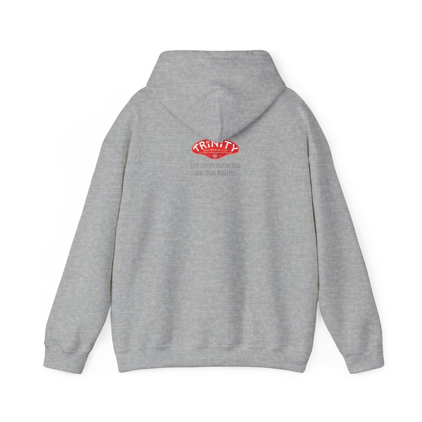 TRiNiTY Emma's Coffin Pumpkin Ale - Unisex Heavy Blend™ Hooded Sweatshirt