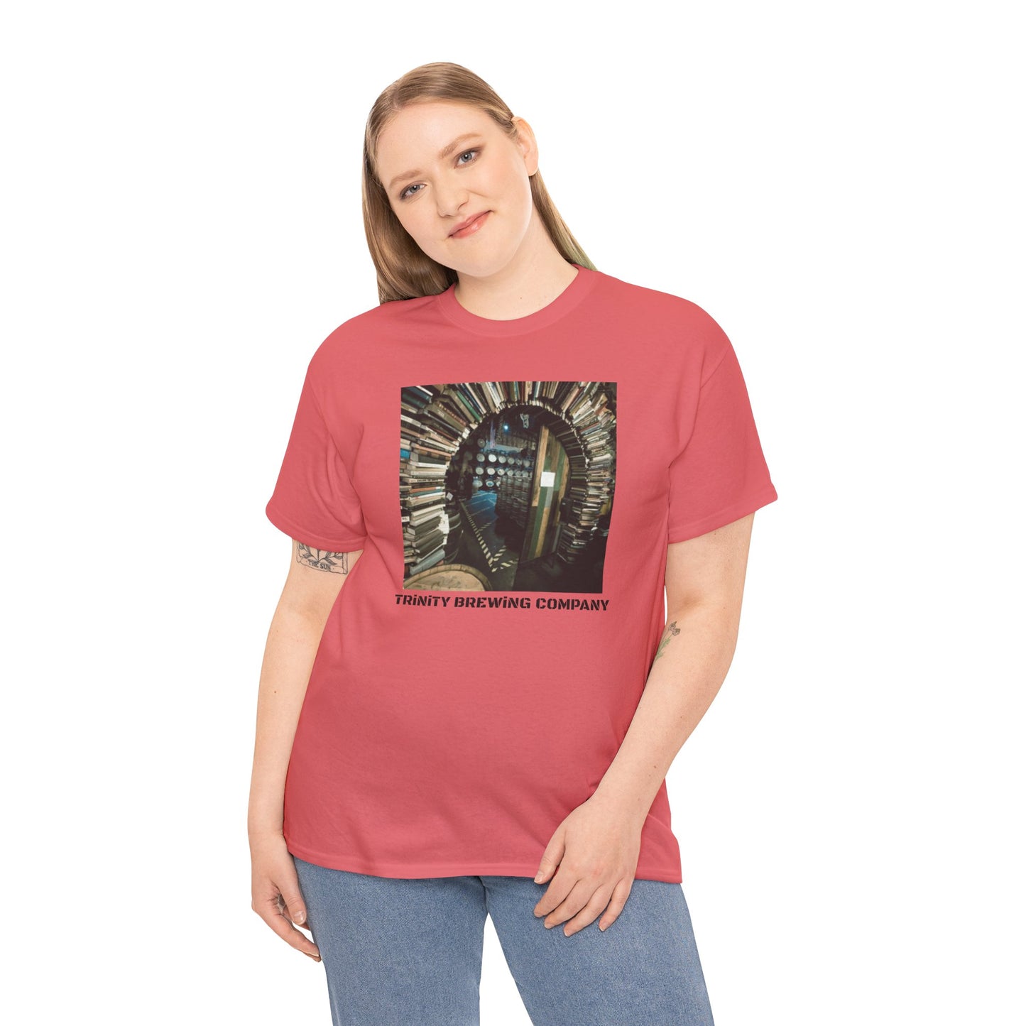 TRiNiTY Book Arch - Unisex Heavy Cotton Tee
