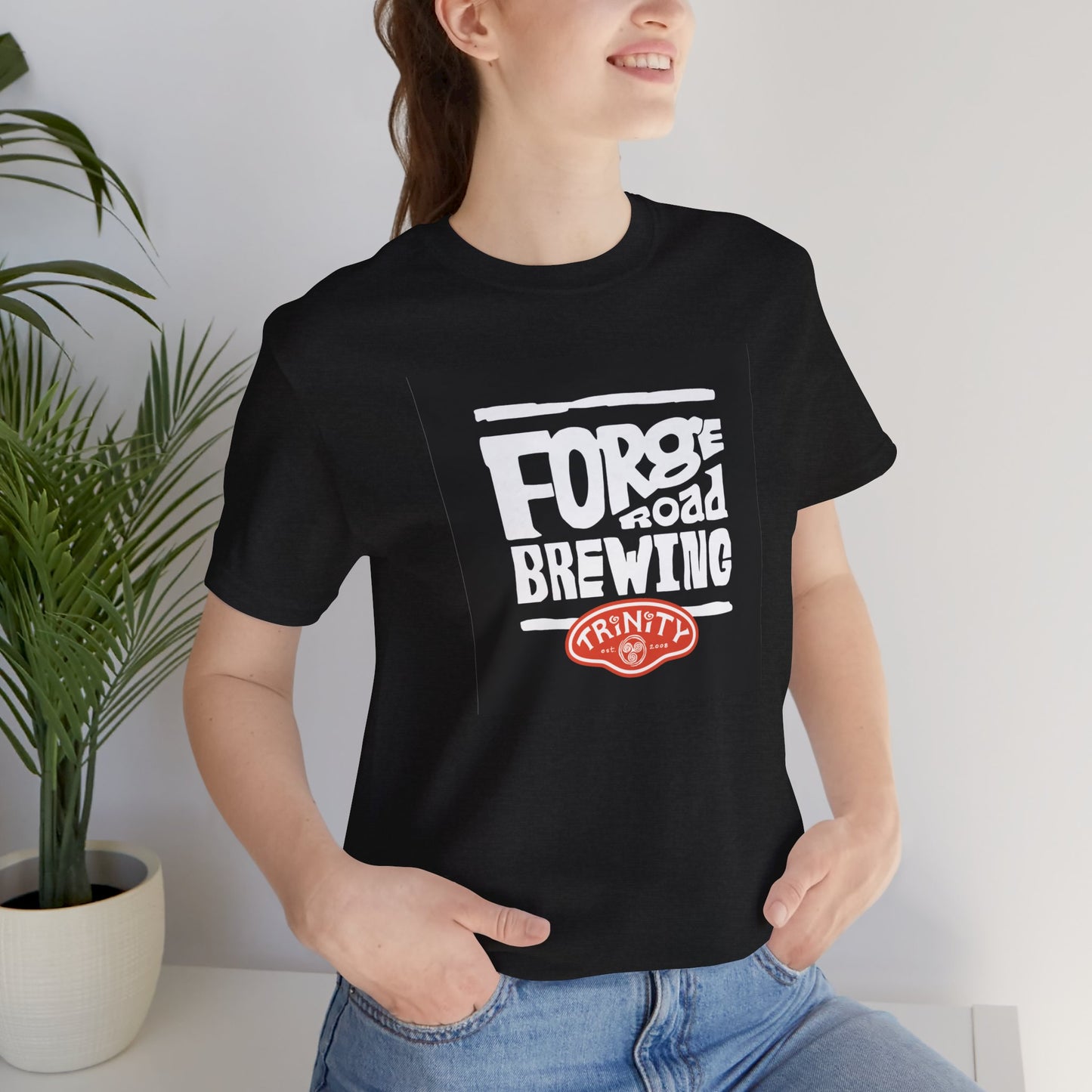 T2 Forge Road Brewery - Unisex Jersey Short Sleeve Tee