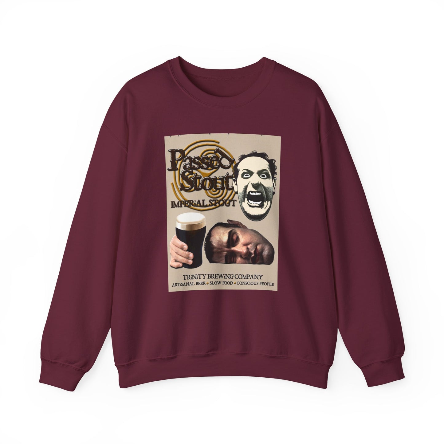 TRiNiTY Passed Stout Imperial Stout - Unisex Heavy Blend™ Crewneck Sweatshirt