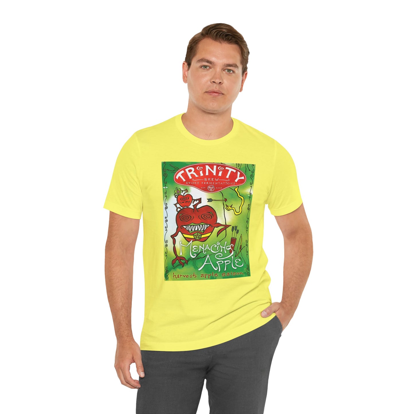 Menacing Apple Short Sleeve Tee