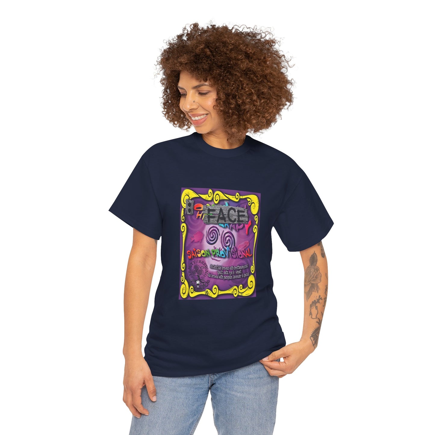 TRiNiTY Oh Face! - Unisex Heavy Cotton Tee