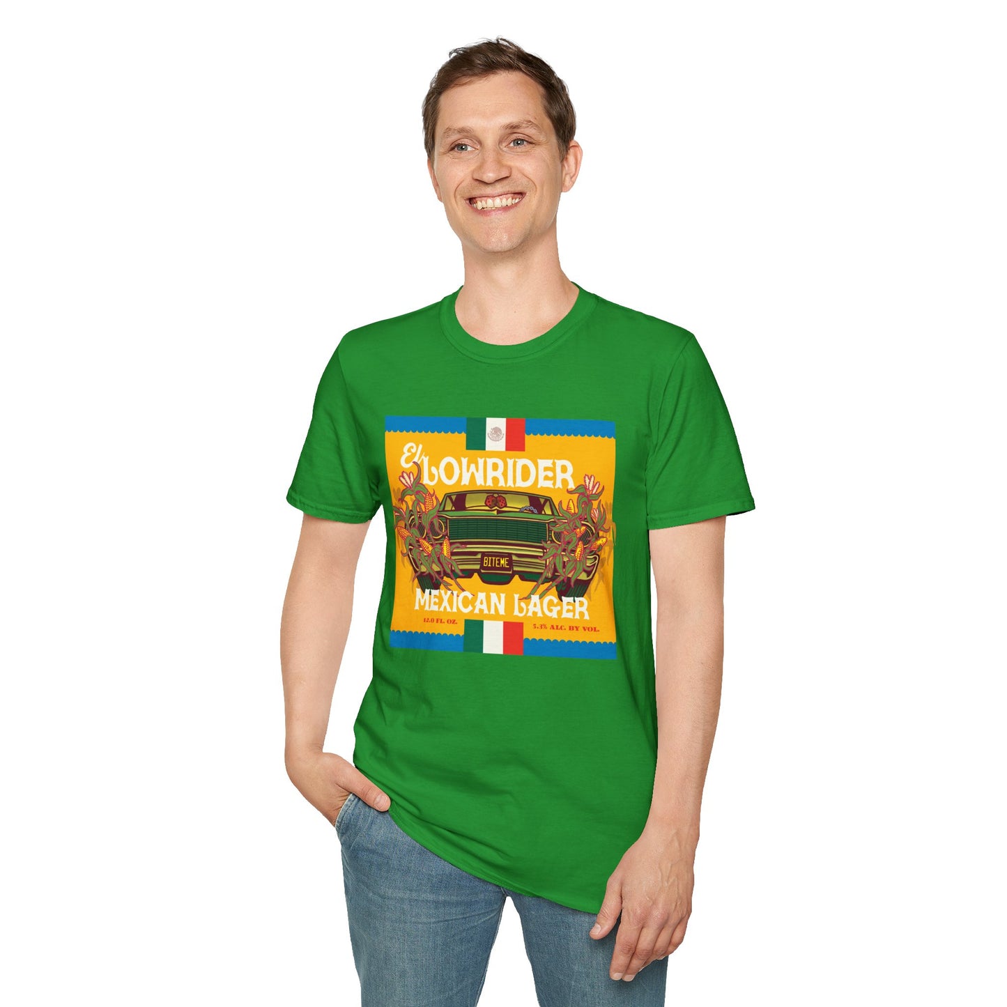 TRiNiTY Lowrider Mexican Lager - Unisex Softstyle T-Shirt