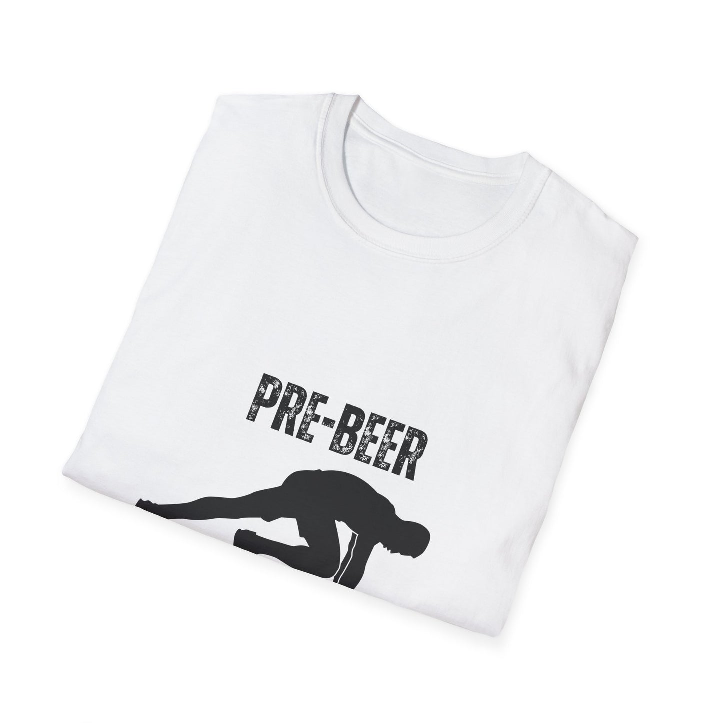 Pre-Beer Workout T-Shirt, Fun Fitness Tee, Unisex Athletic Shirt, Workout Clothing, Beer Lover's Gift, Gym Apparel