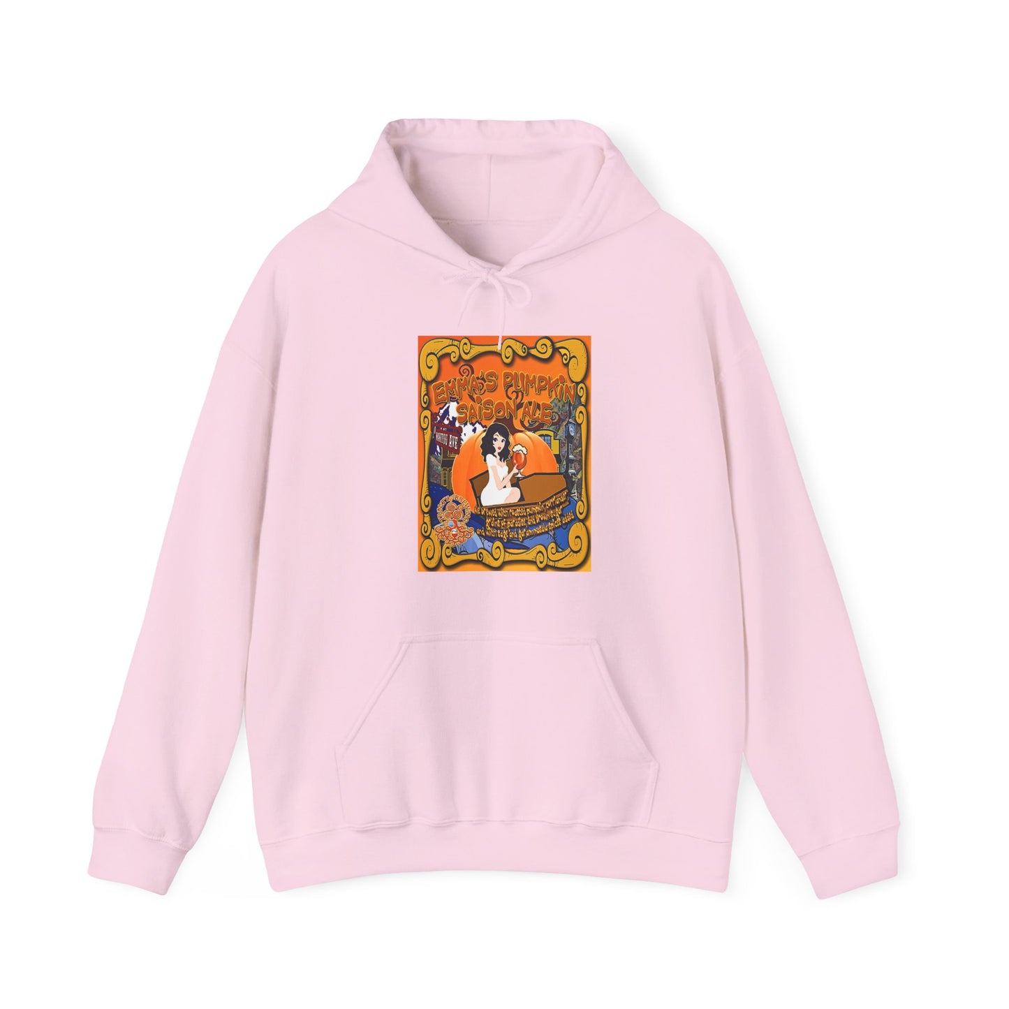 TRiNiTY Emma's Coffin Pumpkin Ale - Unisex Heavy Blend™ Hooded Sweatshirt