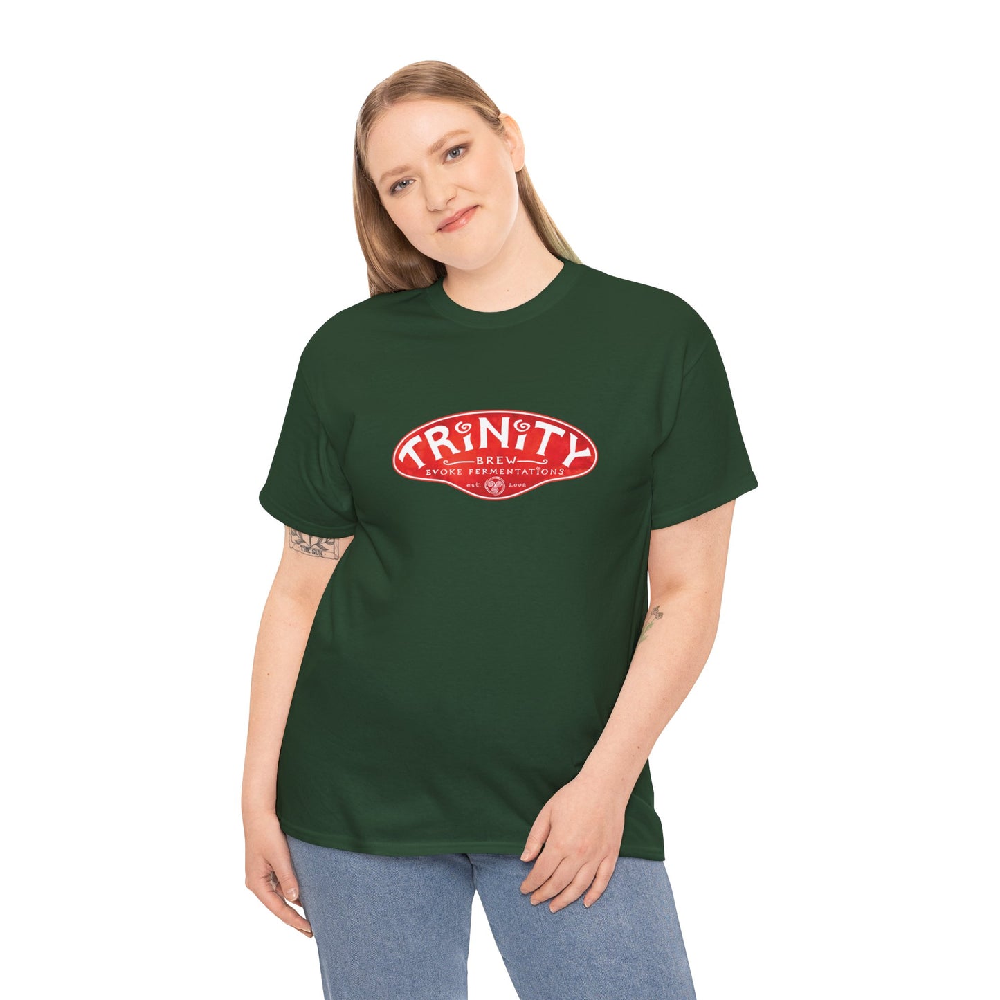 Classic TRiNiTY Logo T-Shirt - Unisex Heavy Cotton Tee